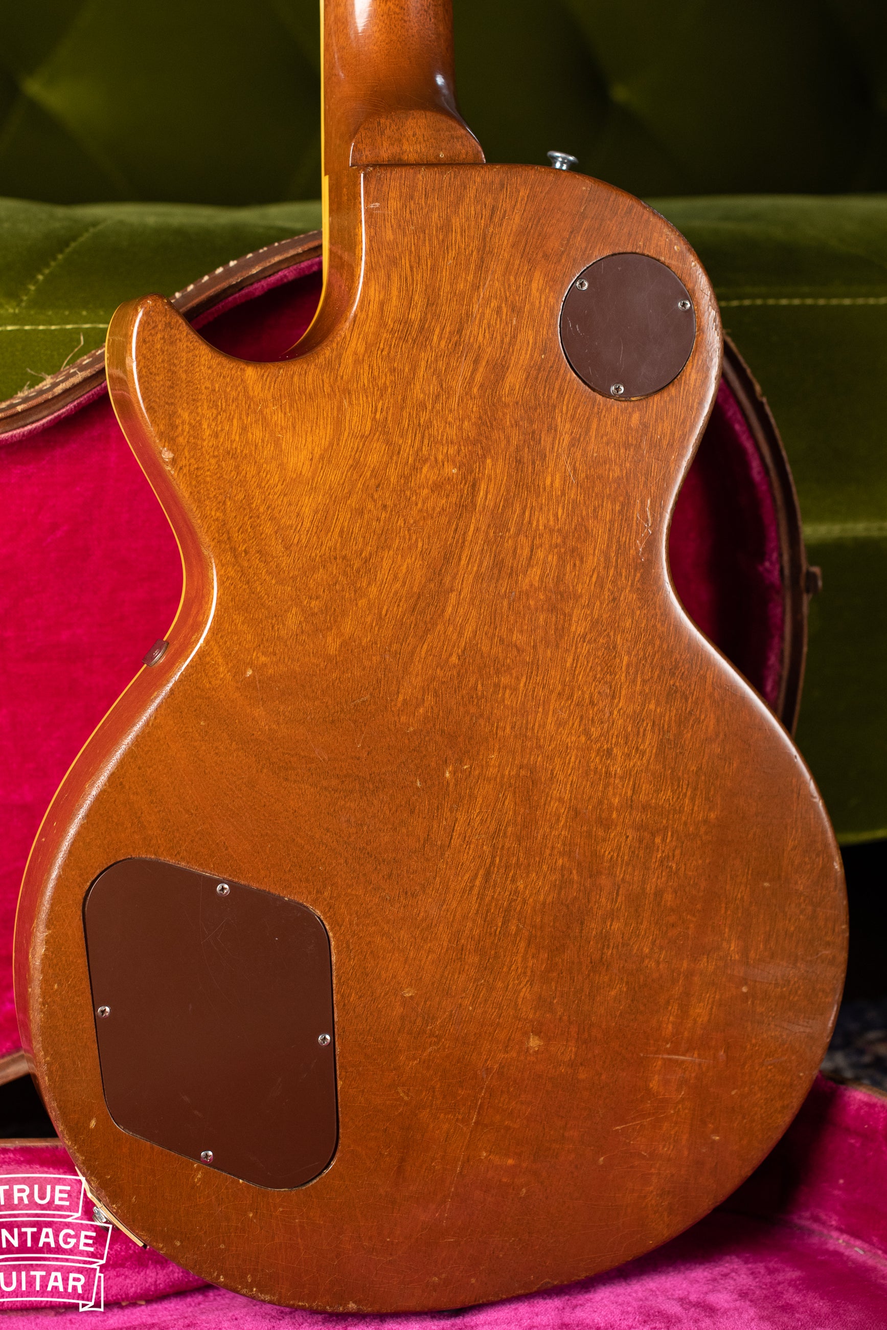 Mahogany back, Vintage 1954 Gibson Les Paul goldtop