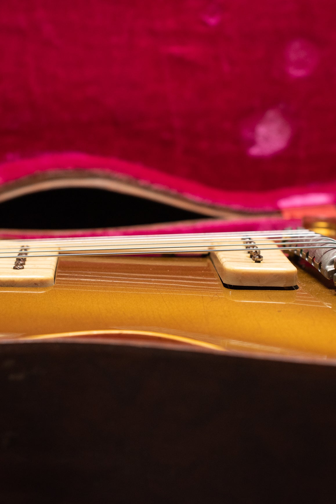 Neck pitch, Vintage 1954 Gibson Les Paul goldtop