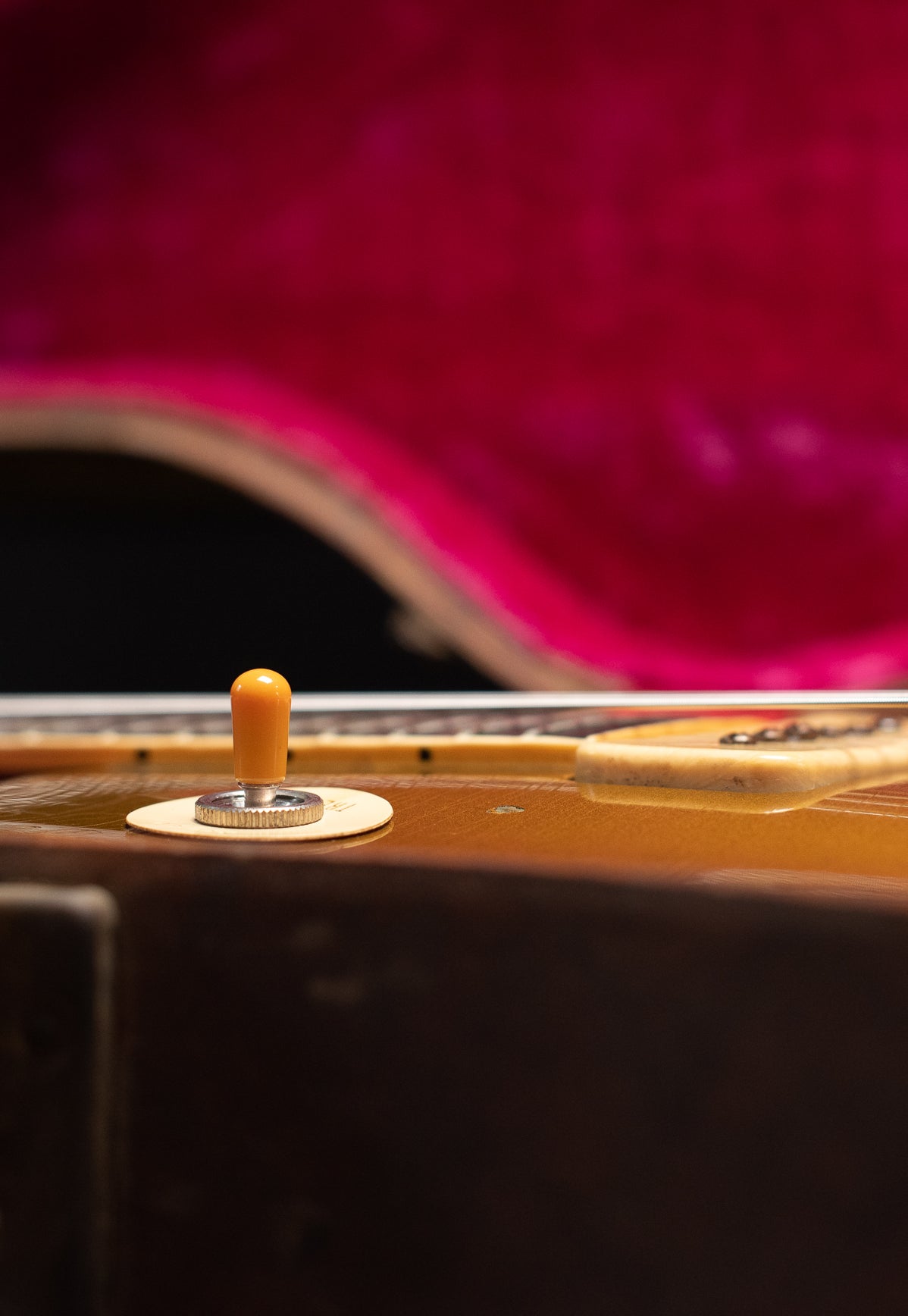 Historic Makeovers Catalin switch tip, Vintage 1954 Gibson Les Paul goldtop