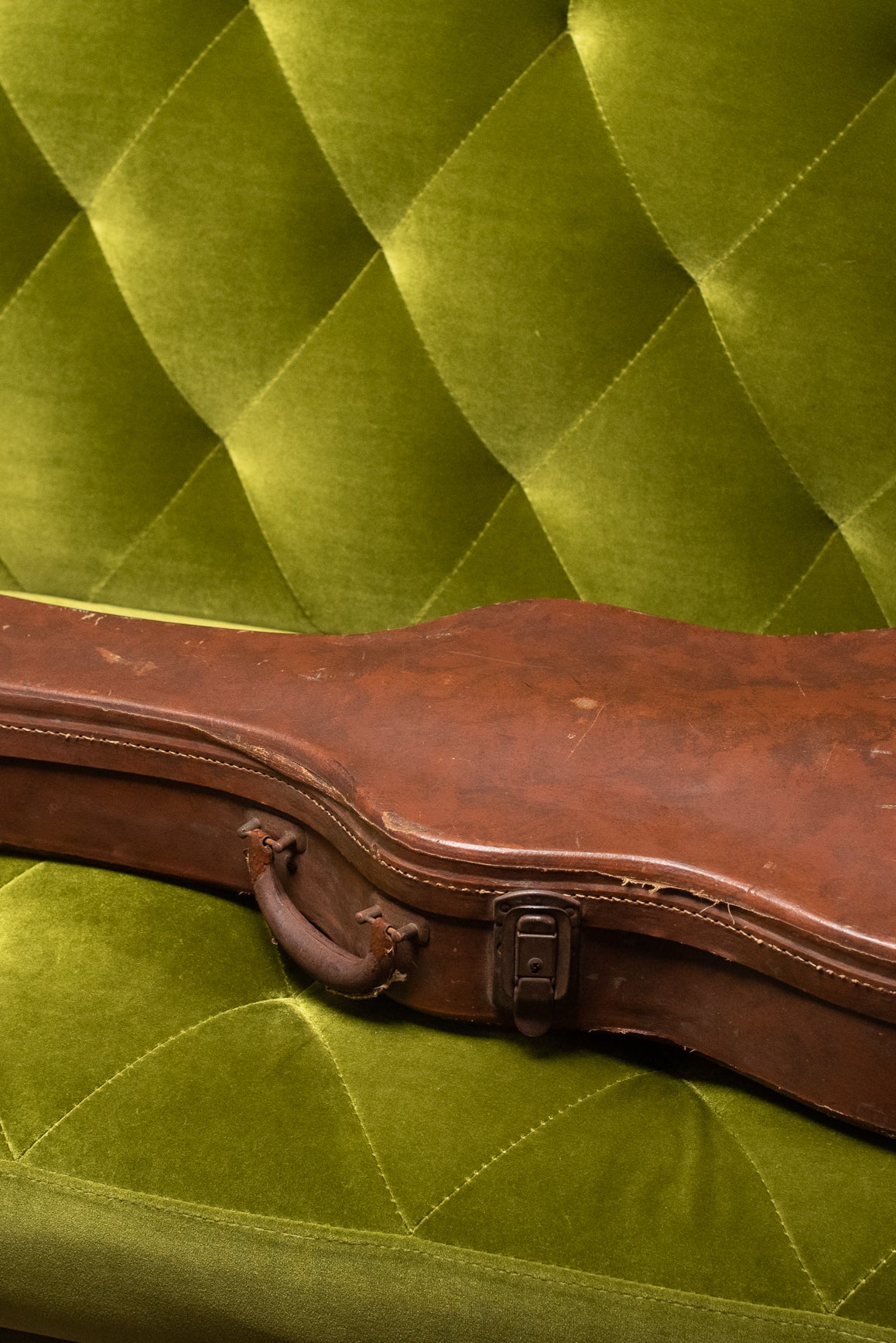 Lifton case, Vintage 1954 Gibson Les Paul goldtop