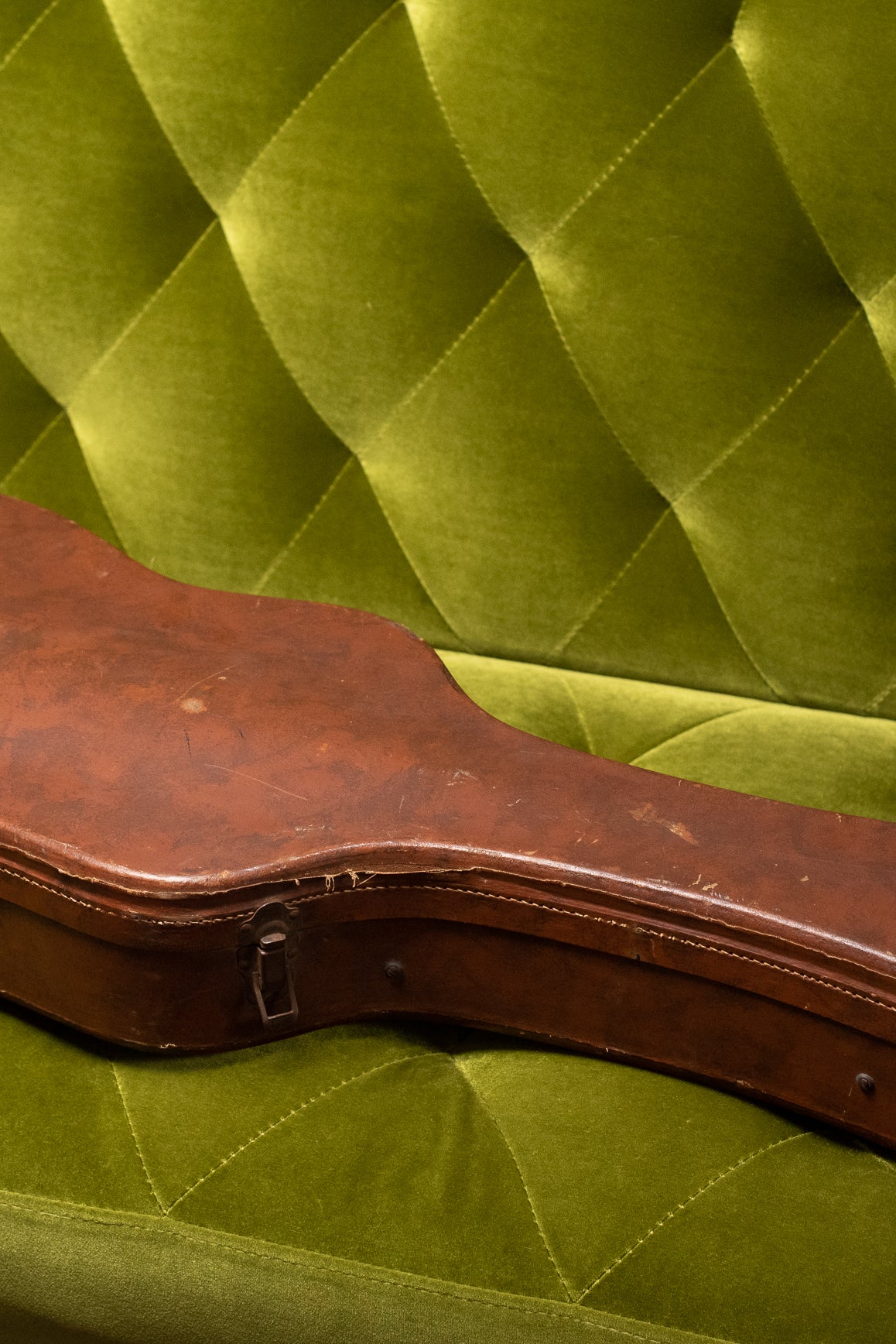 Lifton case, Vintage 1954 Gibson Les Paul goldtop