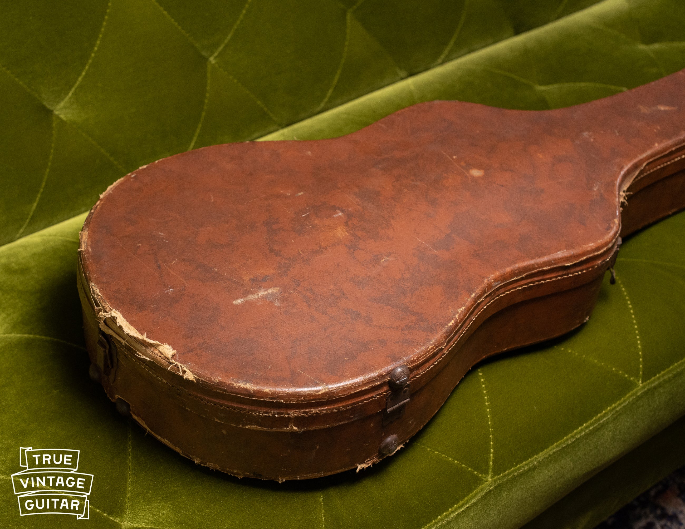 Lifton case, Vintage 1954 Gibson Les Paul goldtop