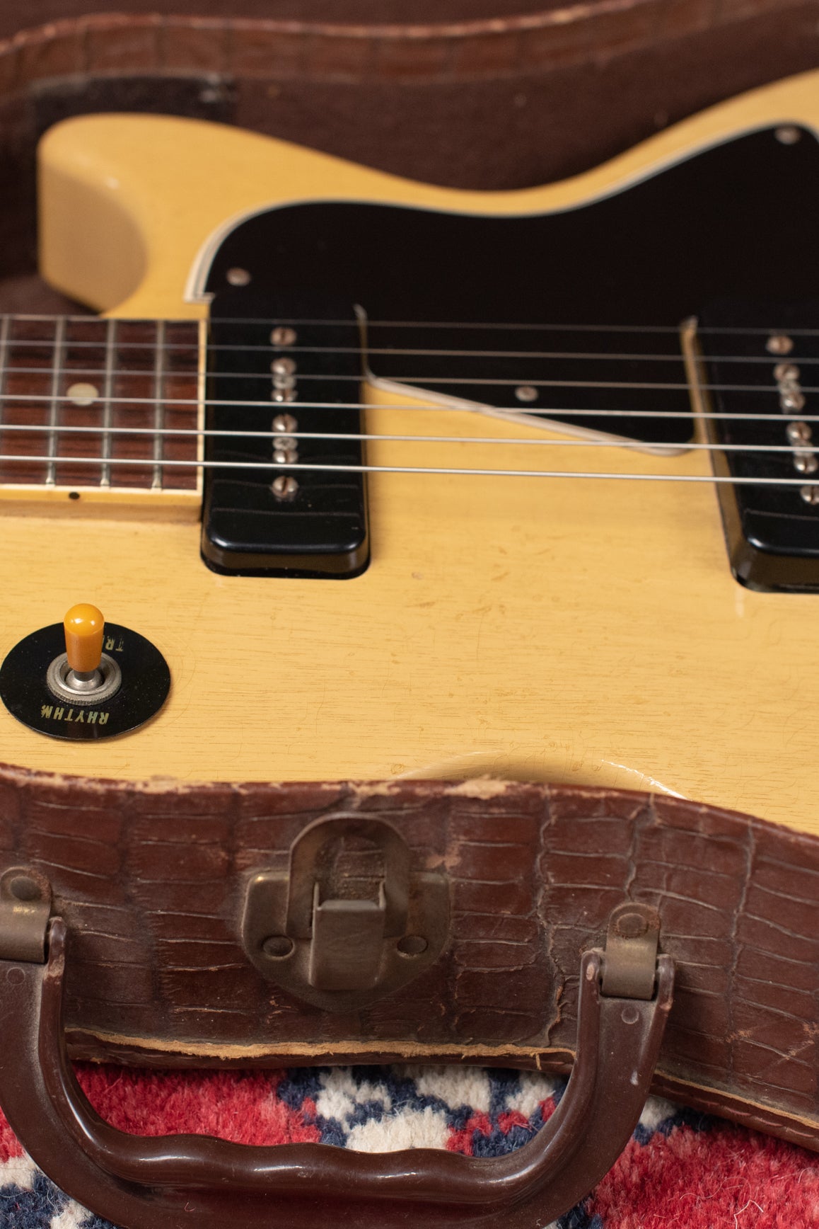 Catalin amber switch tip