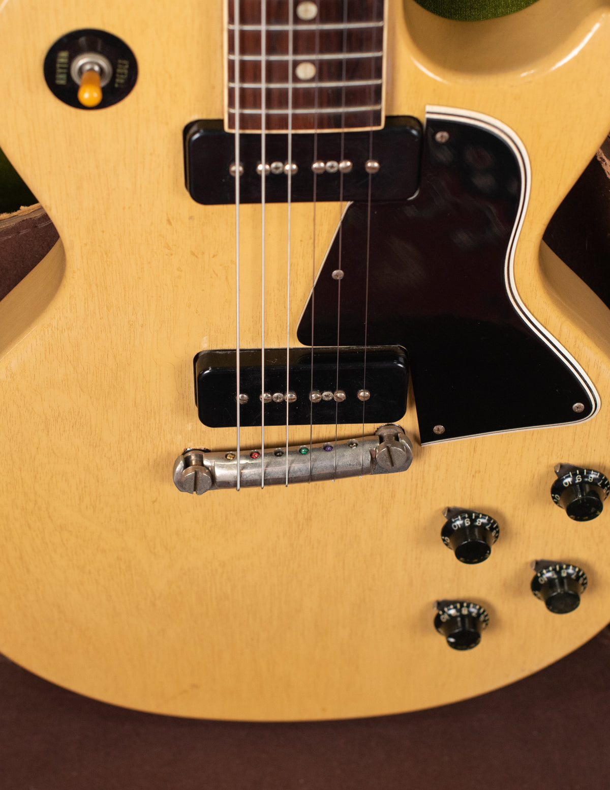 Wrap tail bridge, tailpiece, Les Paul guitar
