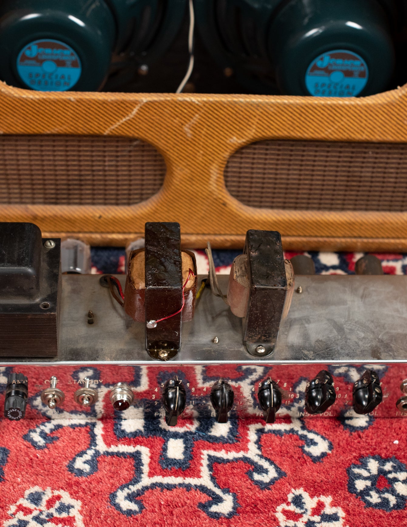 Fender Bandmaster original transformers