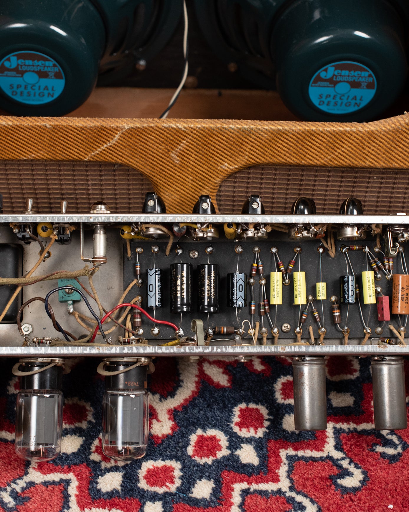 Chassis, circuit board, tweed Bandmaster