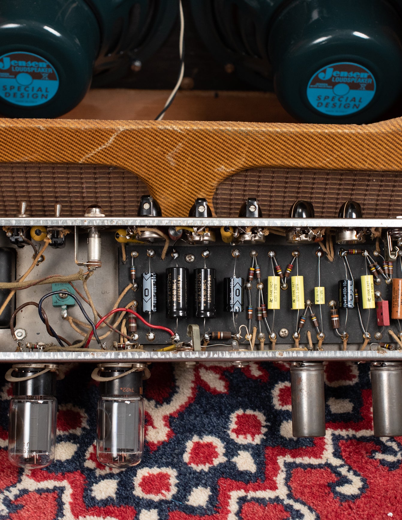 Chassis, circuit board, tweed Bandmaster