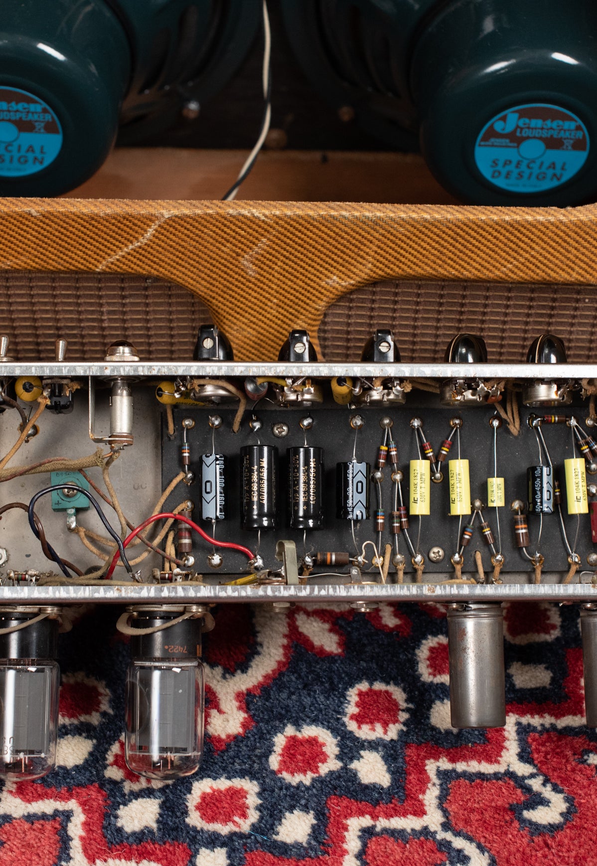 Chassis, circuit board, tweed Bandmaster