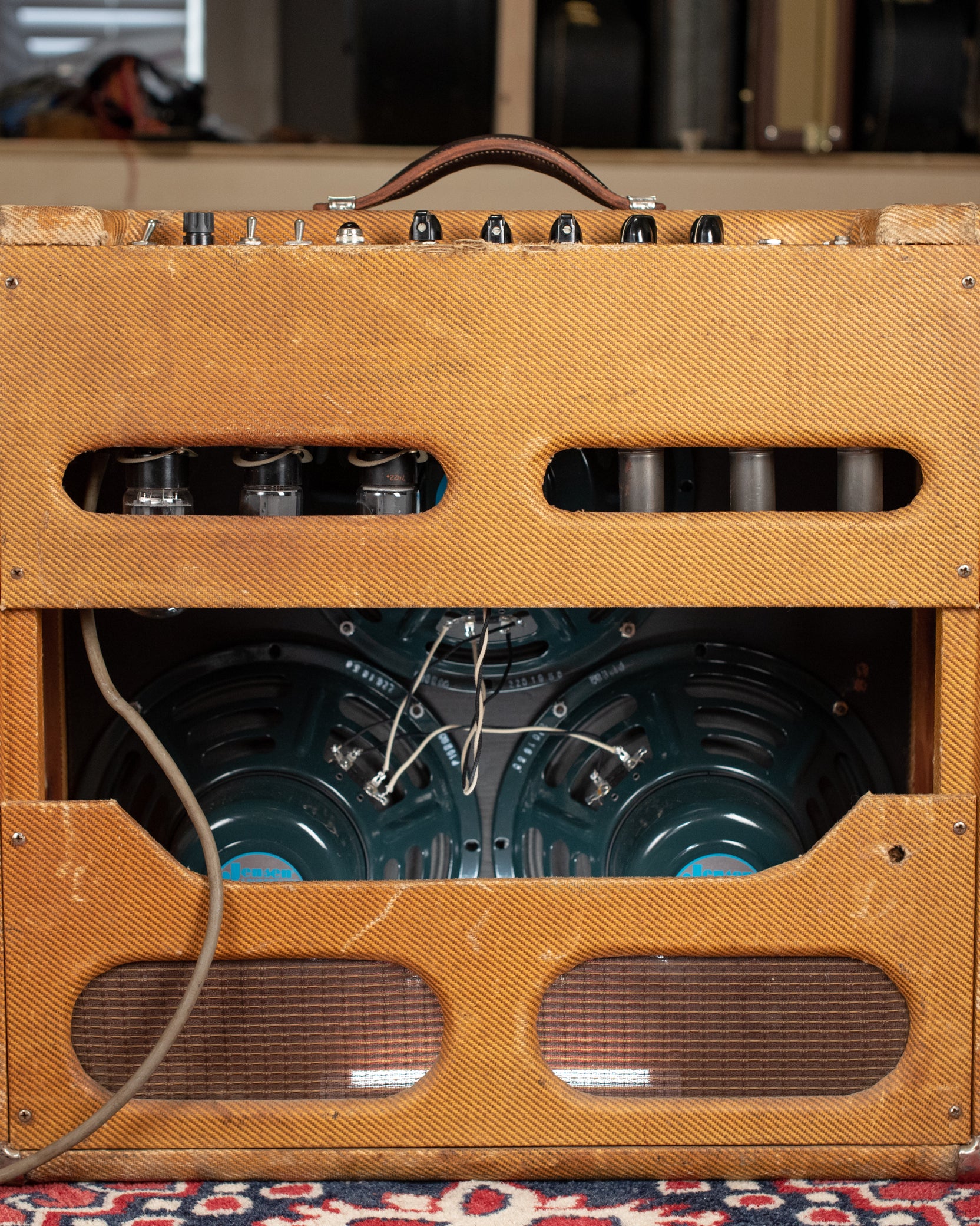 Vintage 1957 Fender Bandmaster Amp