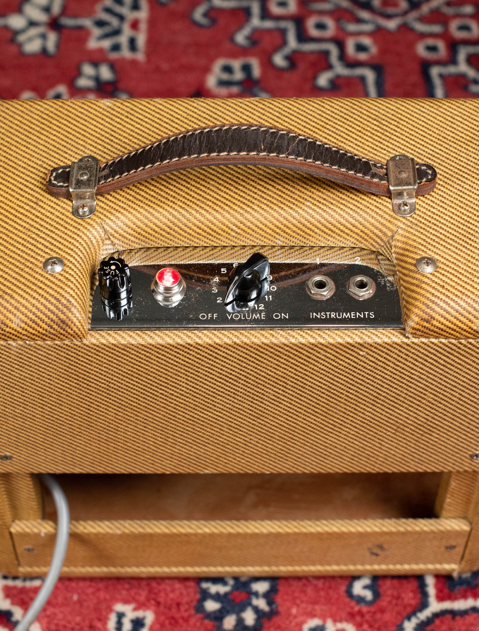 1957 Fender Champ Leather handle