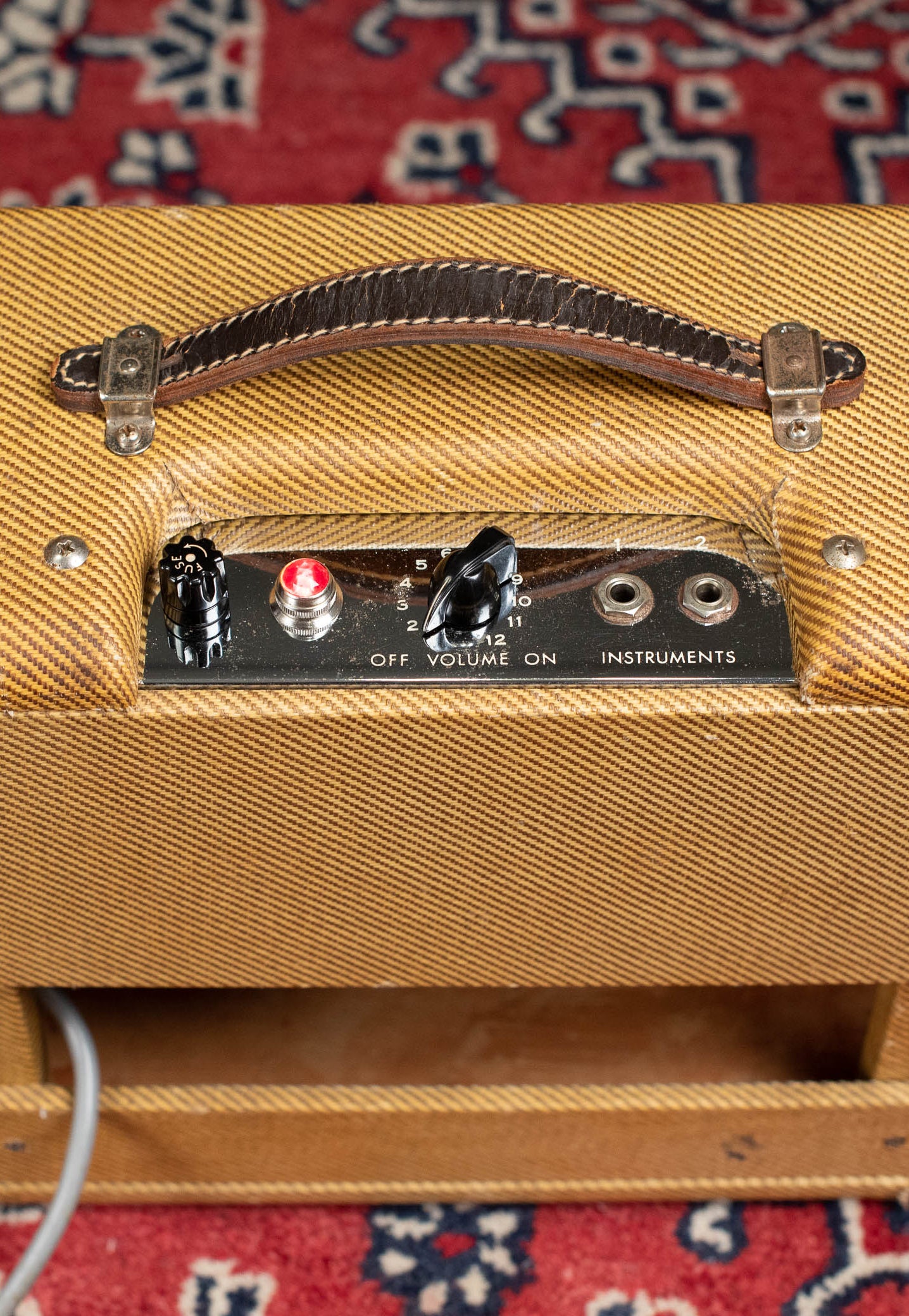 1957 Fender Champ Leather handle