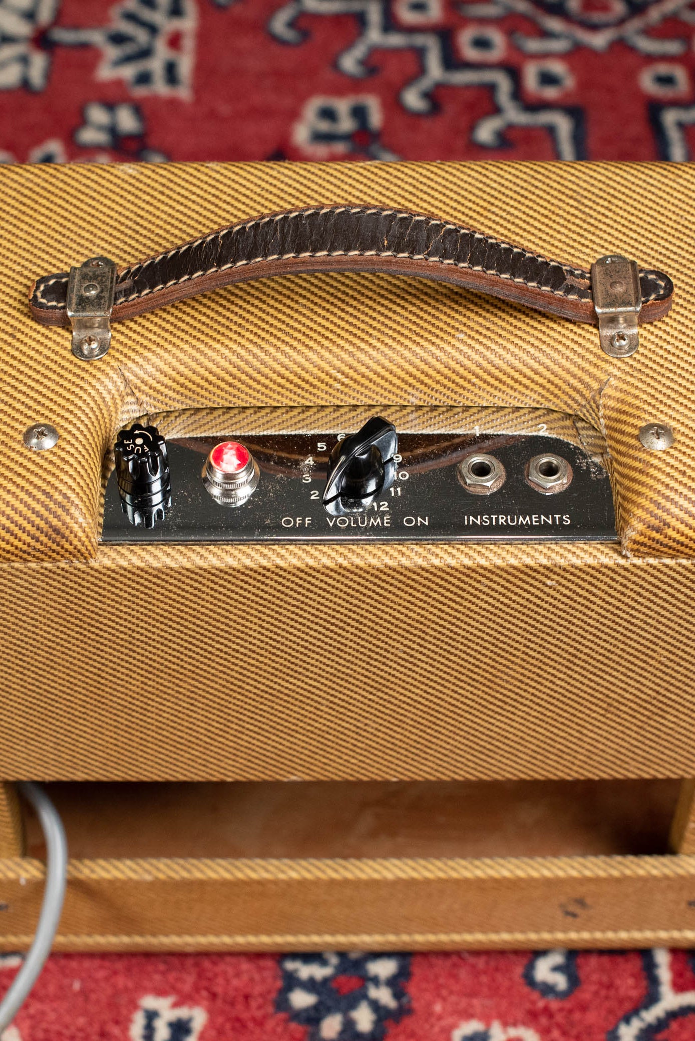 1957 Fender Champ Leather handle