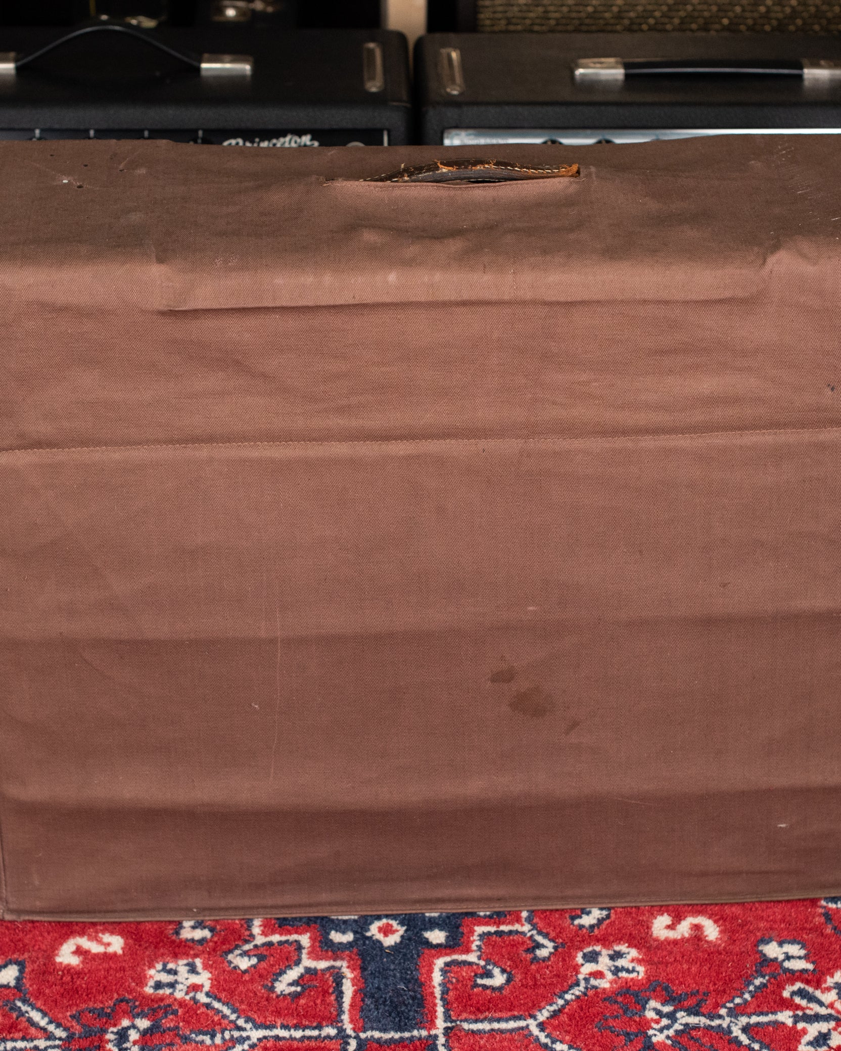 1950s Gibson GA-55 canvas cover