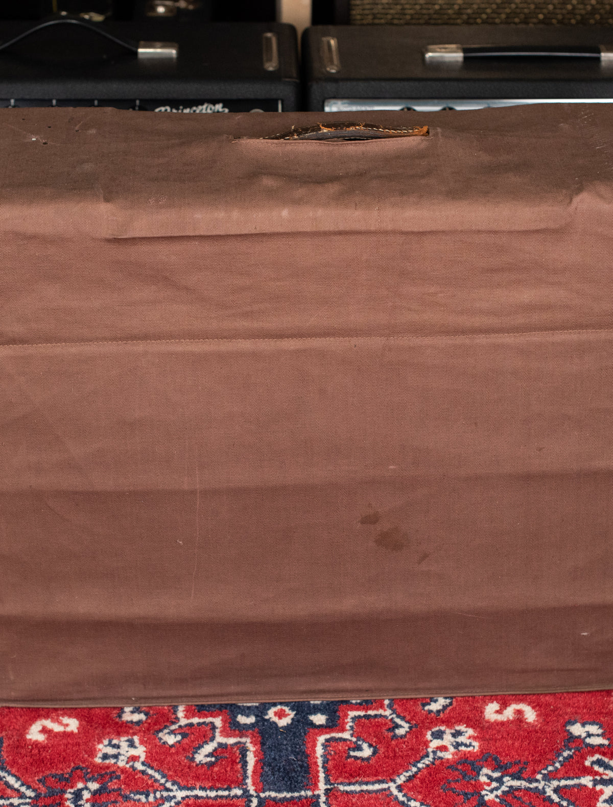 1950s Gibson GA-55 canvas cover