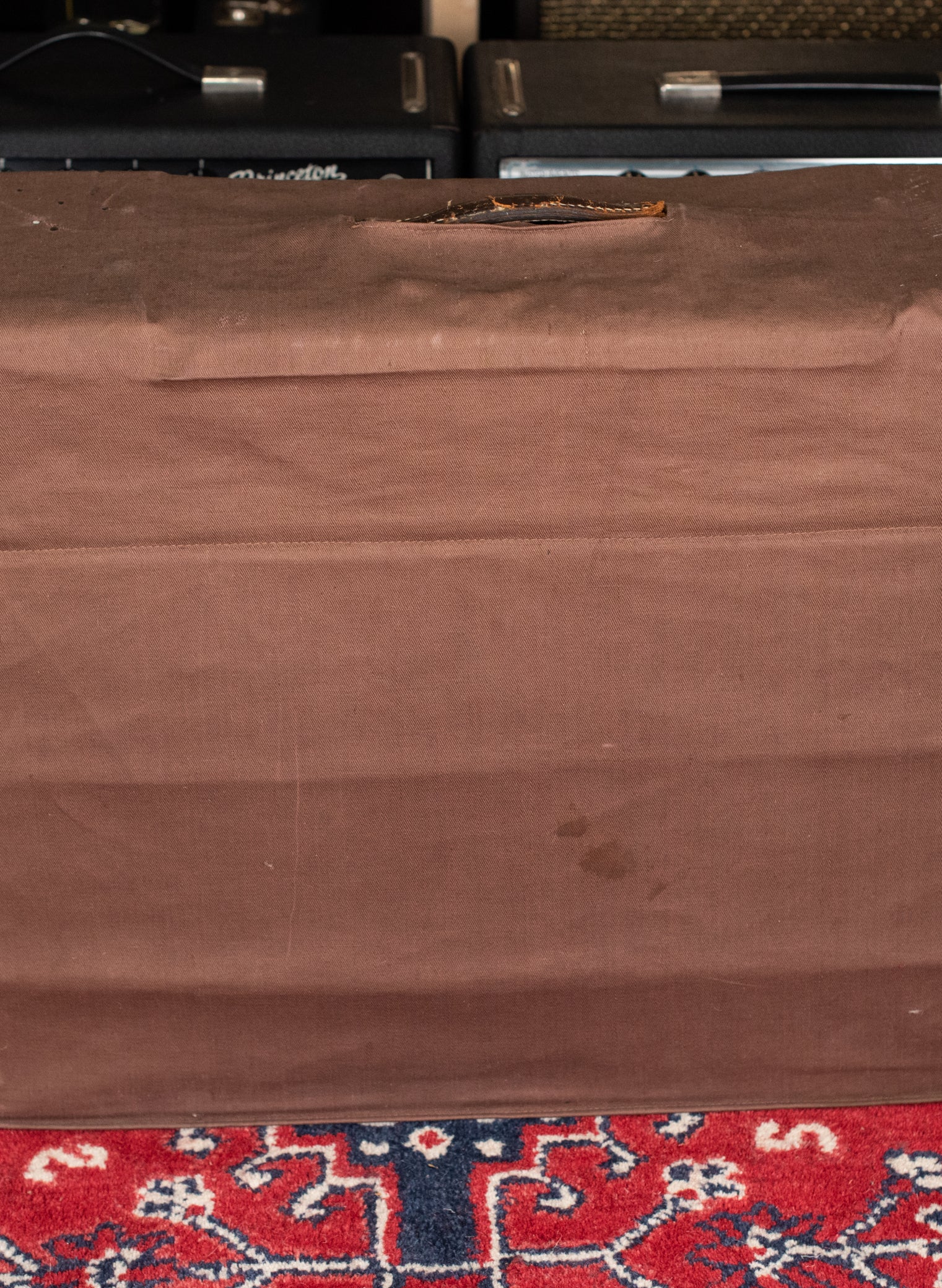 1950s Gibson GA-55 canvas cover