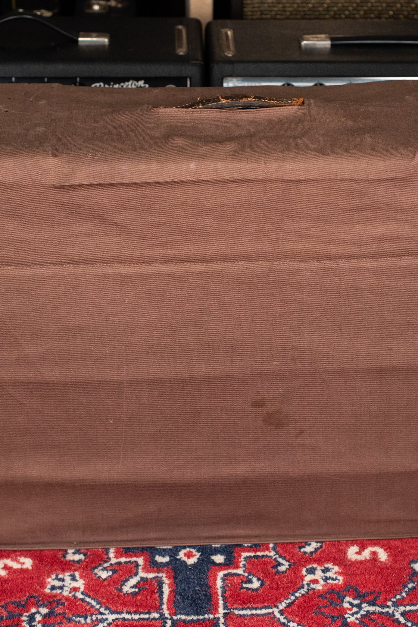 1950s Gibson GA-55 canvas cover