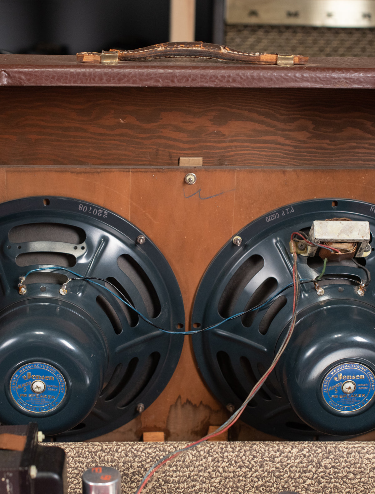Jensen P12R speakers 1957