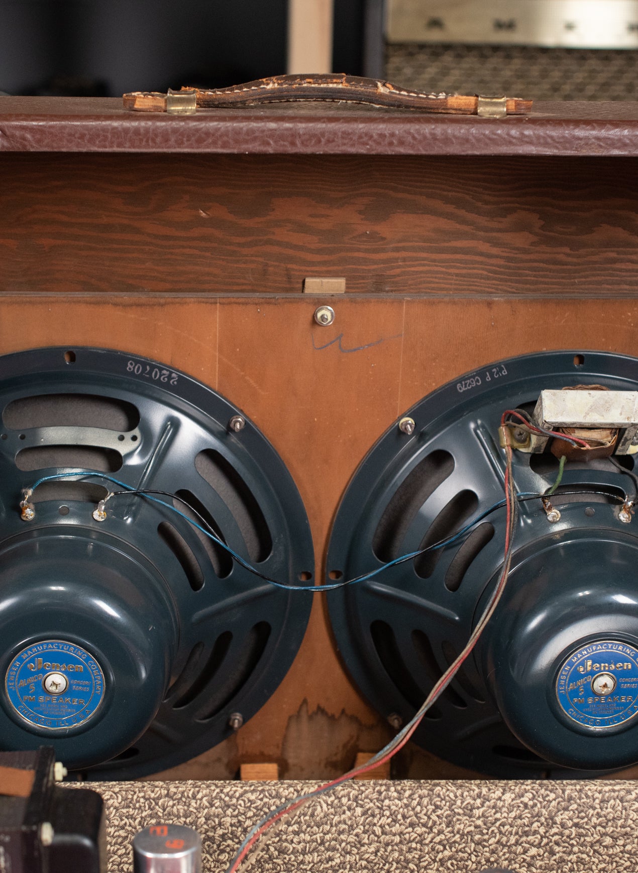 Jensen P12R speakers 1957