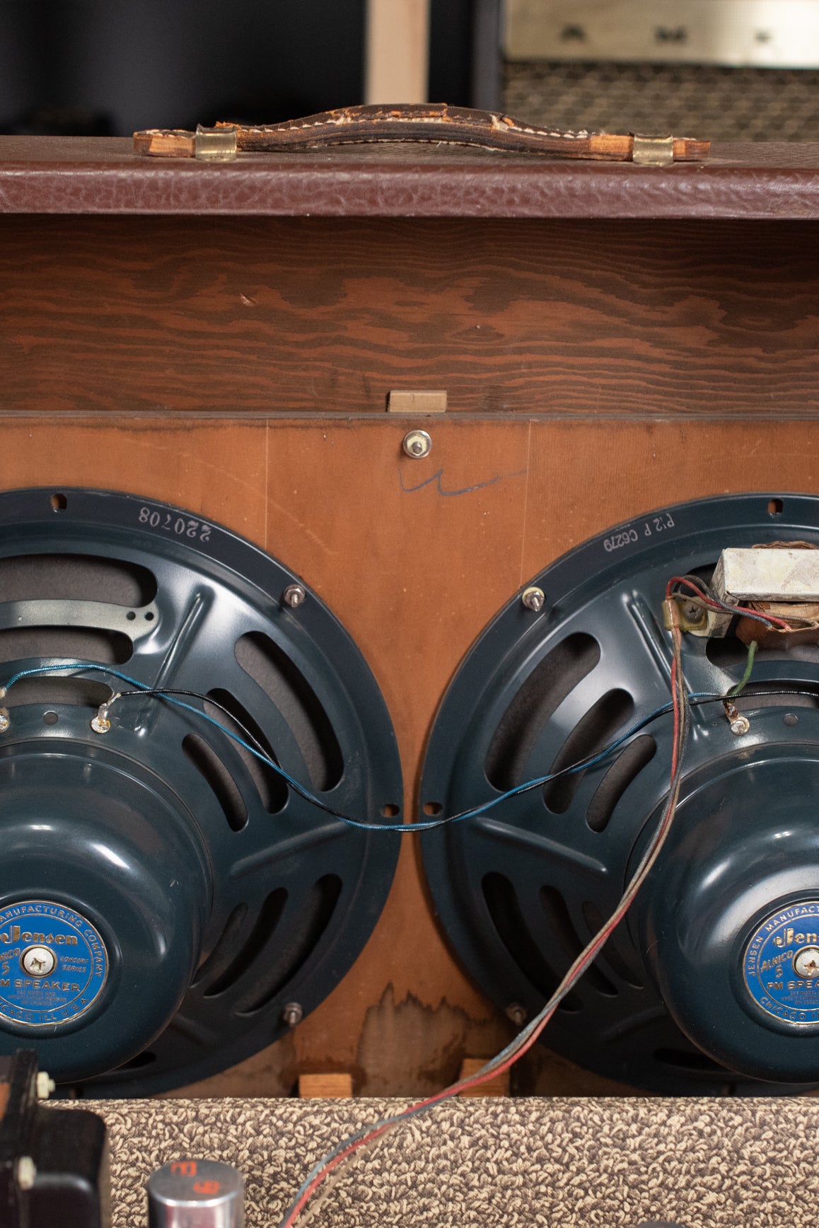 Jensen P12R speakers 1957