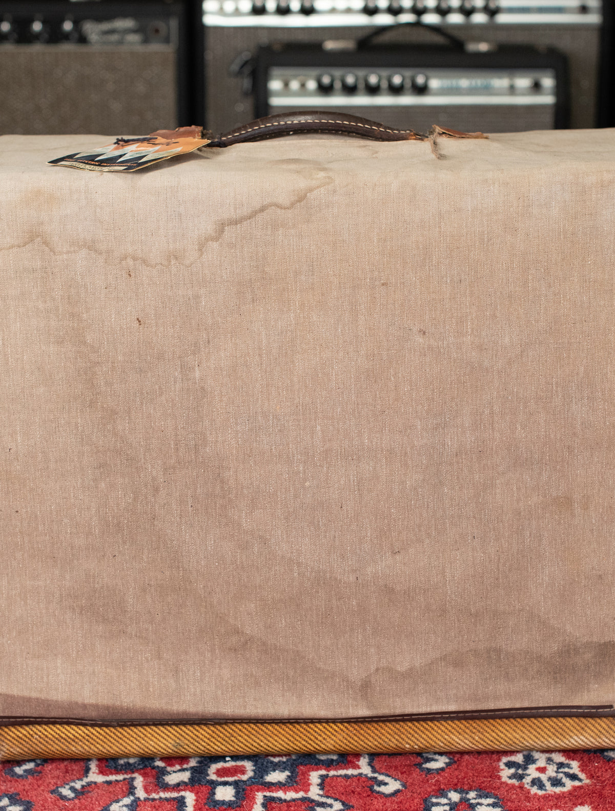 Fender Deluxe Canvas Cover 1950s