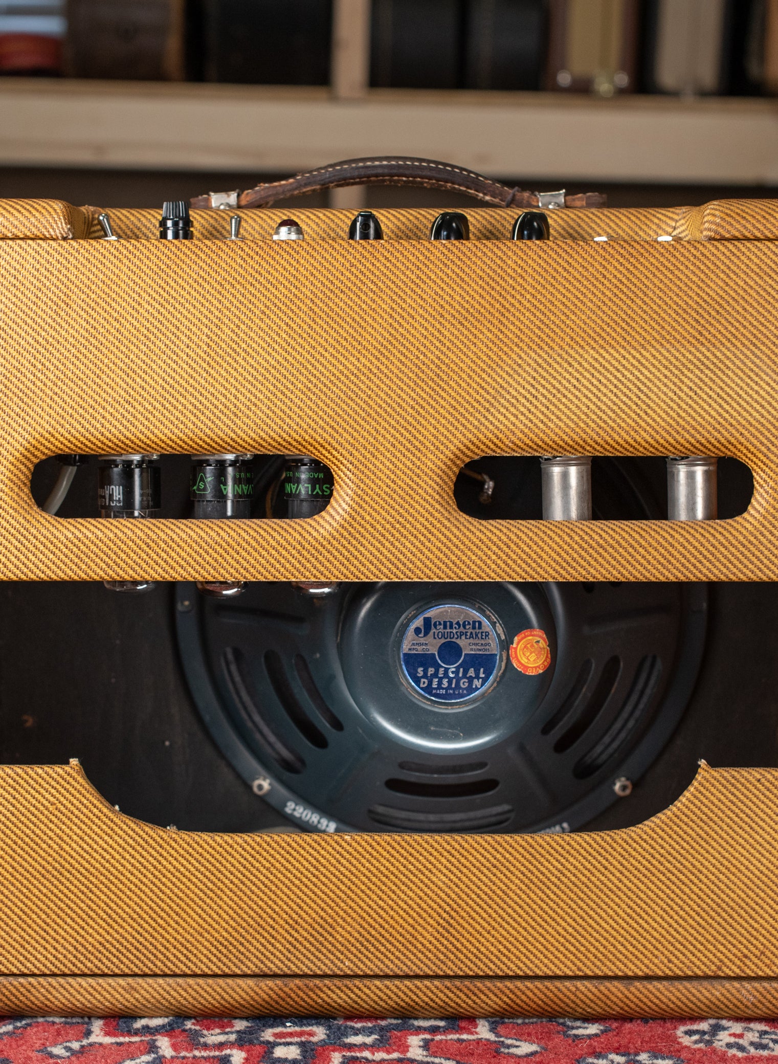 1958 Fender Deluxe 5E3 tweed Jensen speaker