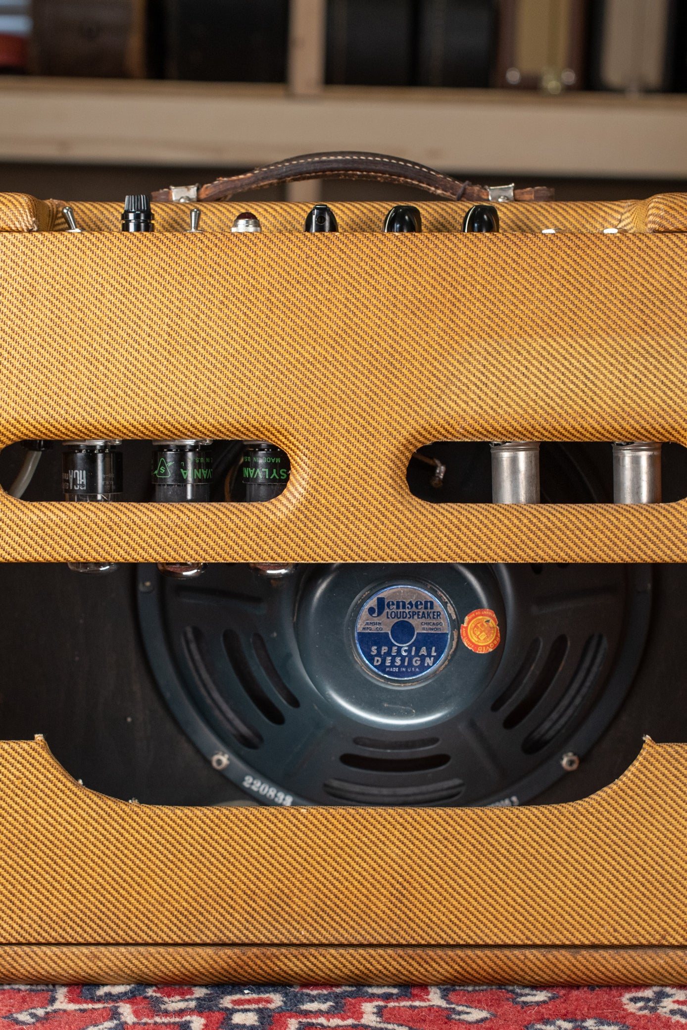 1958 Fender Deluxe 5E3 tweed Jensen speaker