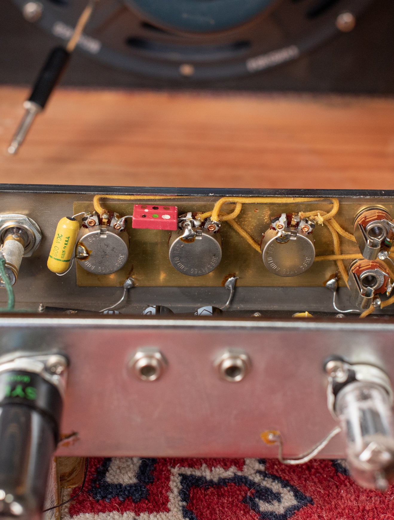 Original potentiometers 1958 Fender Deluxe