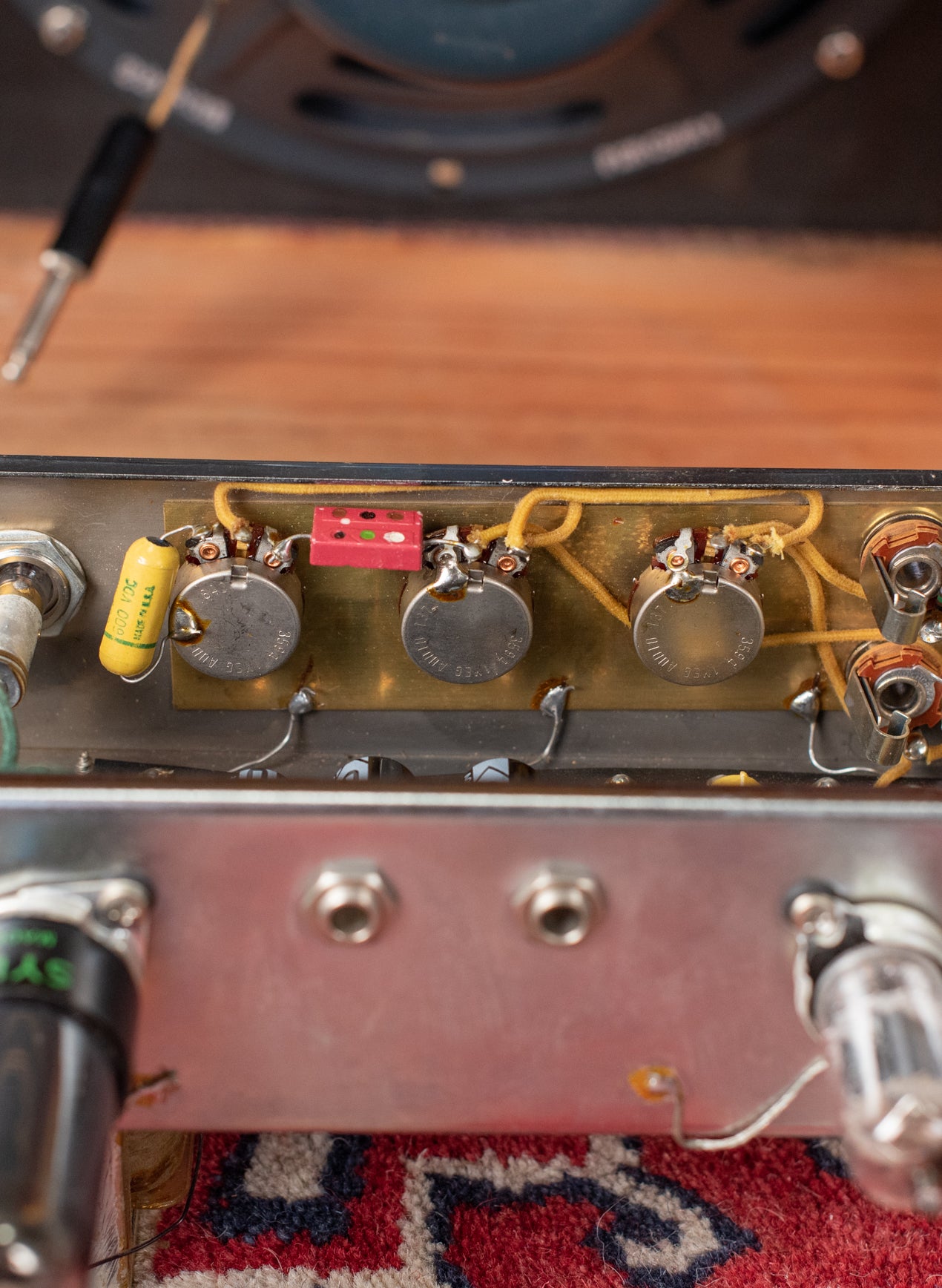 Original potentiometers 1958 Fender Deluxe