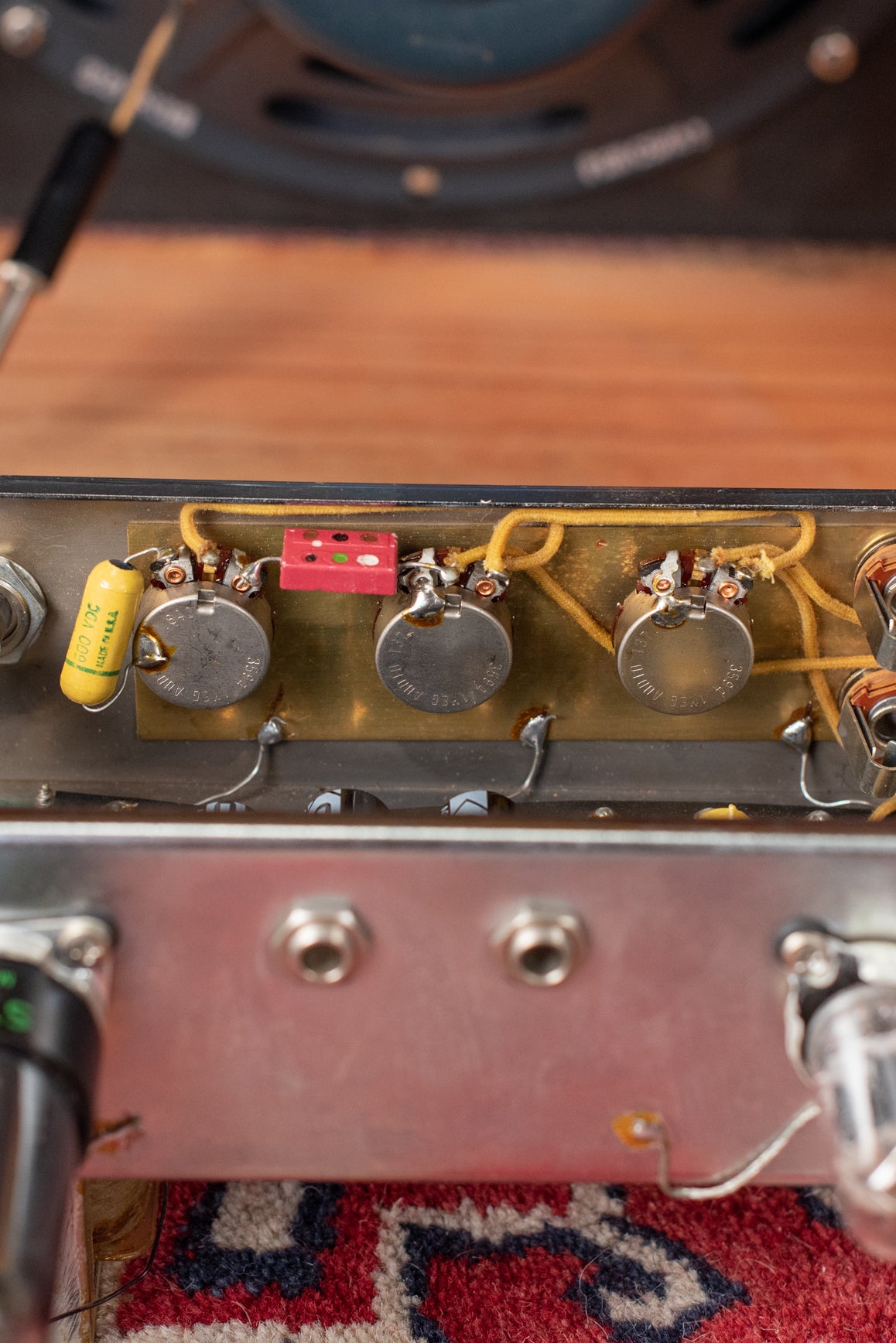Original potentiometers 1958 Fender Deluxe
