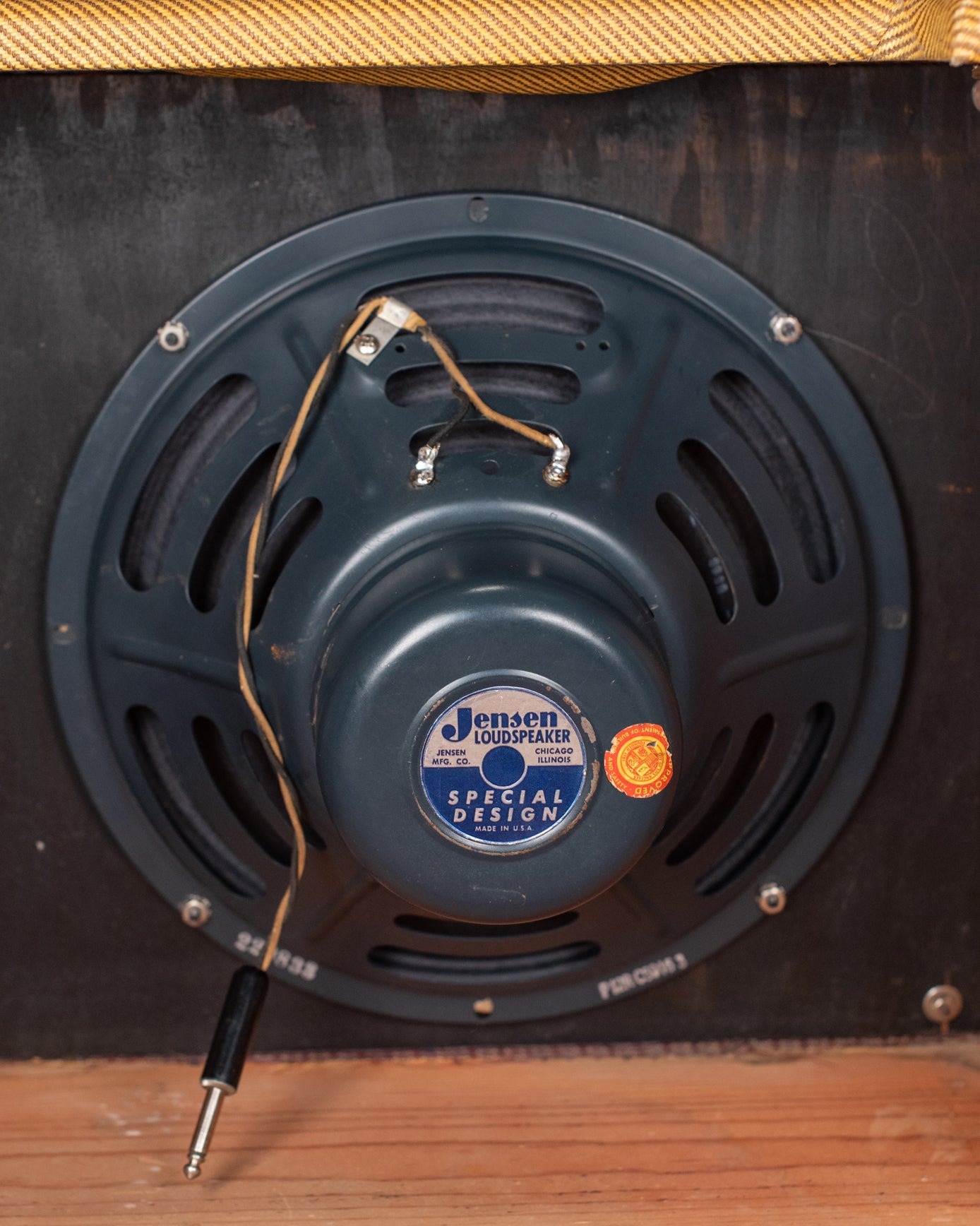 Jensen P12R speaker, 1958 Fender Deluxe