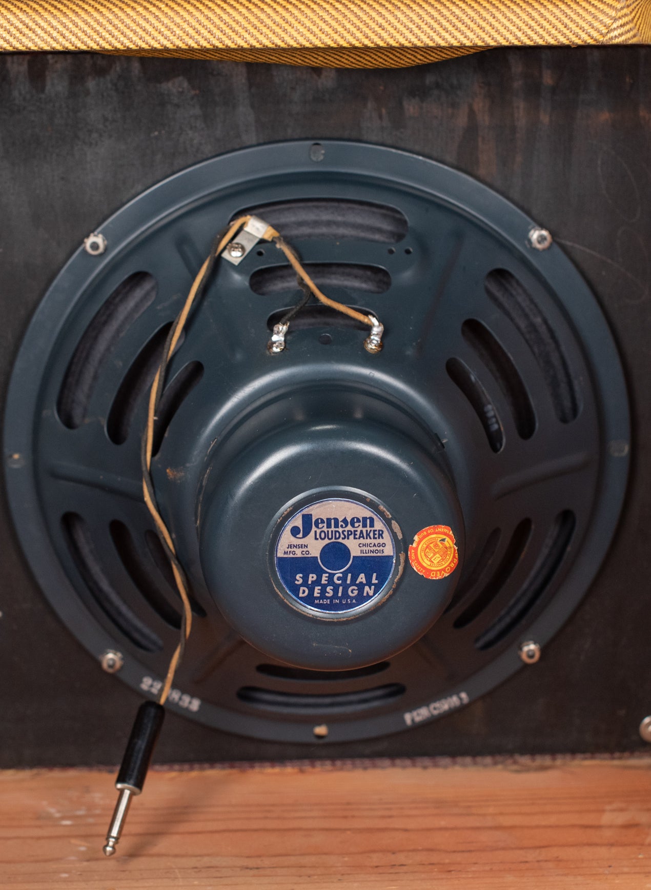 Jensen P12R speaker, 1958 Fender Deluxe