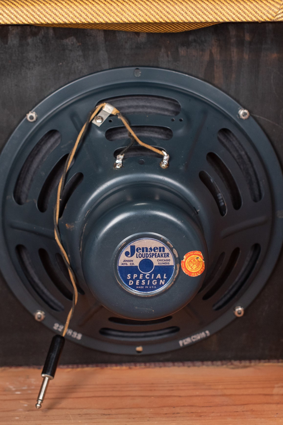 Jensen P12R speaker, 1958 Fender Deluxe