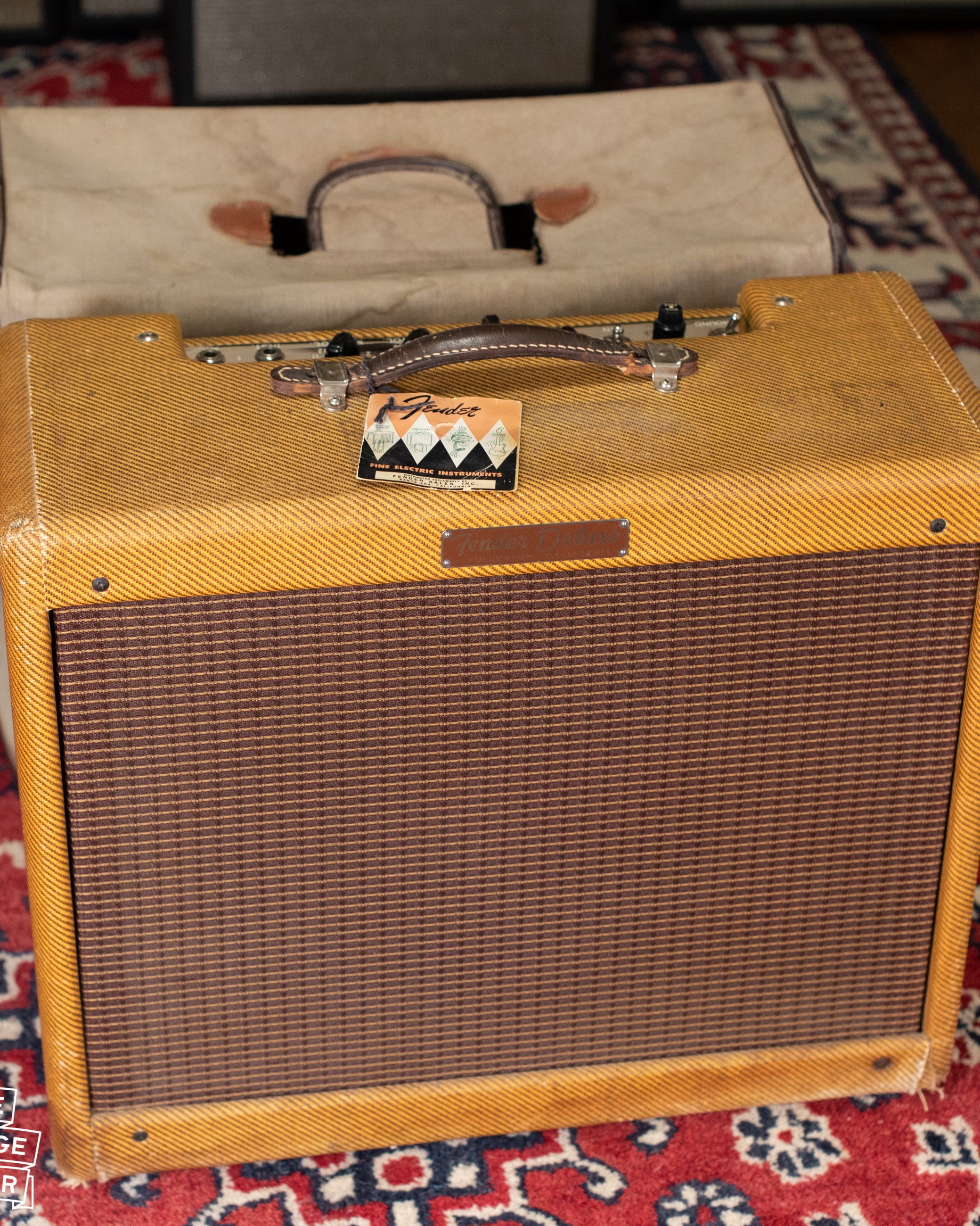 1958 Fender Deluxe Tweed guitar amp