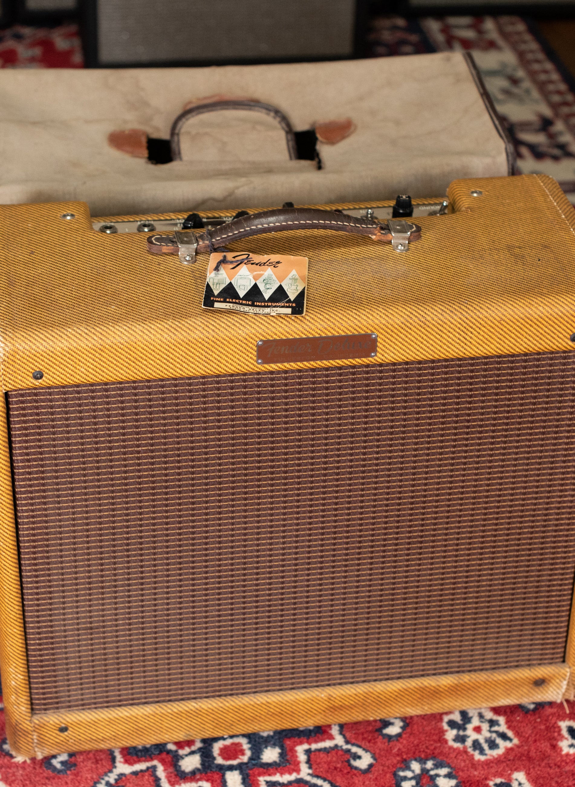 1958 Fender Deluxe Tweed guitar amp