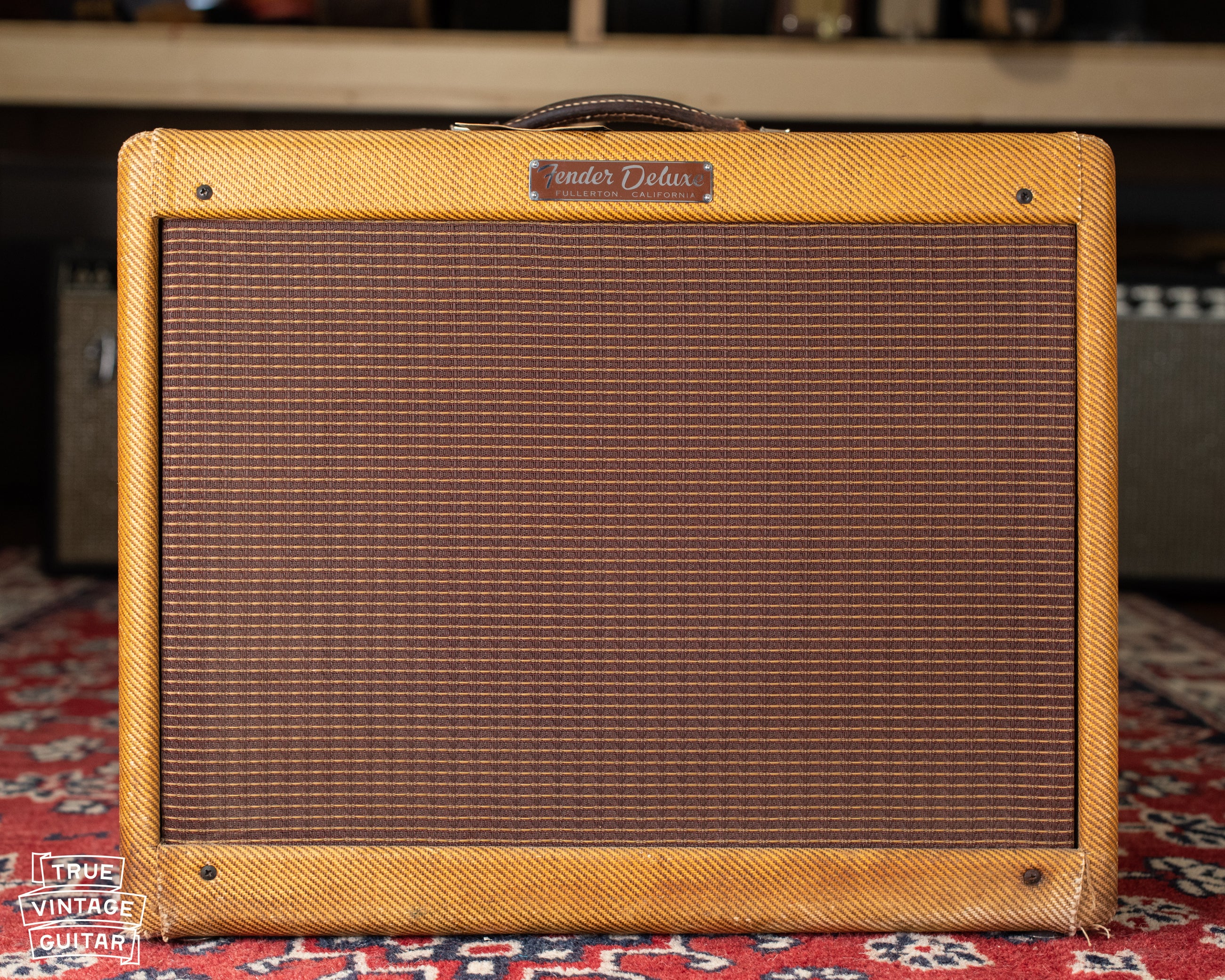 1958 Fender Deluxe guitar Amp 5E3