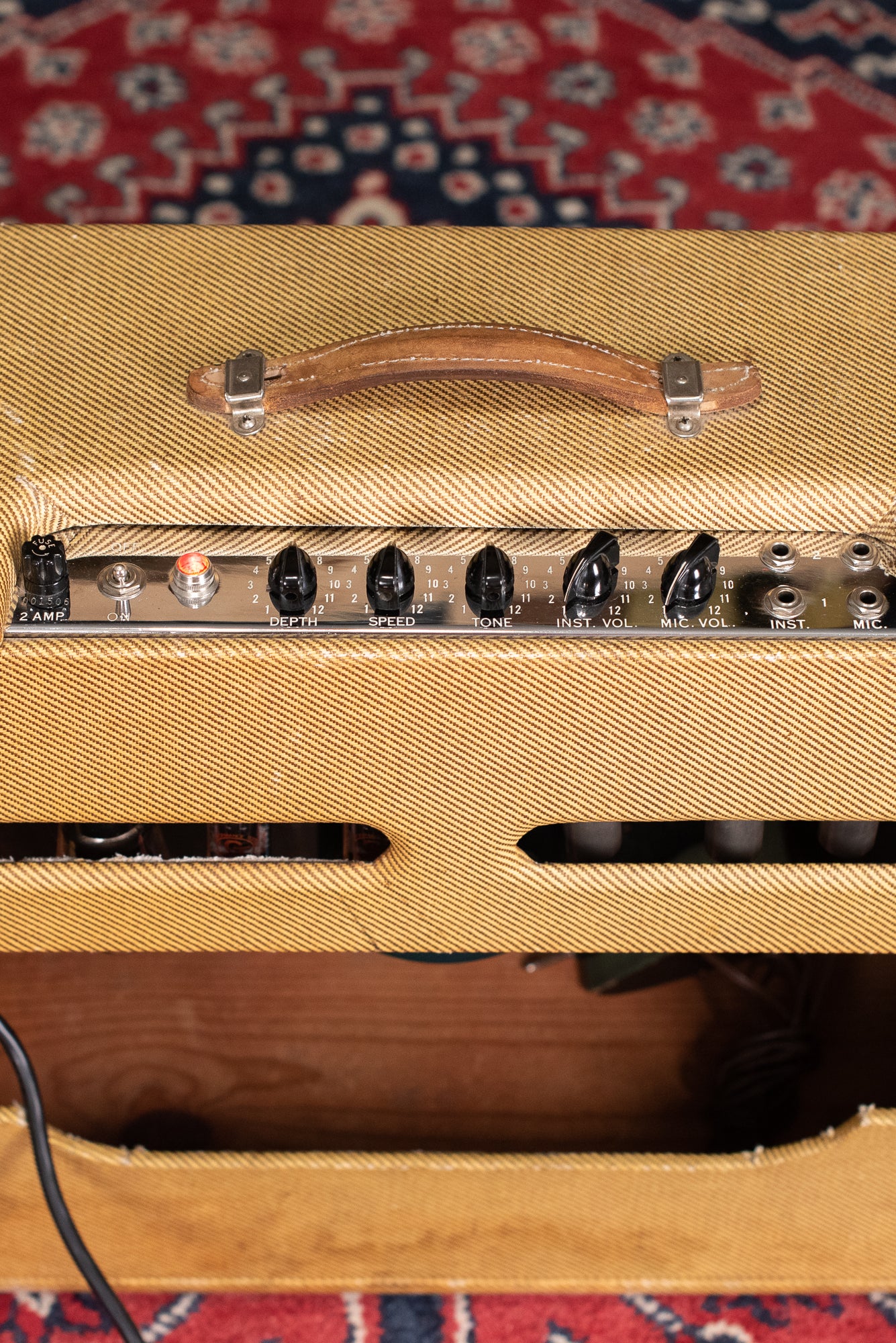 Tweed Fender amplifier