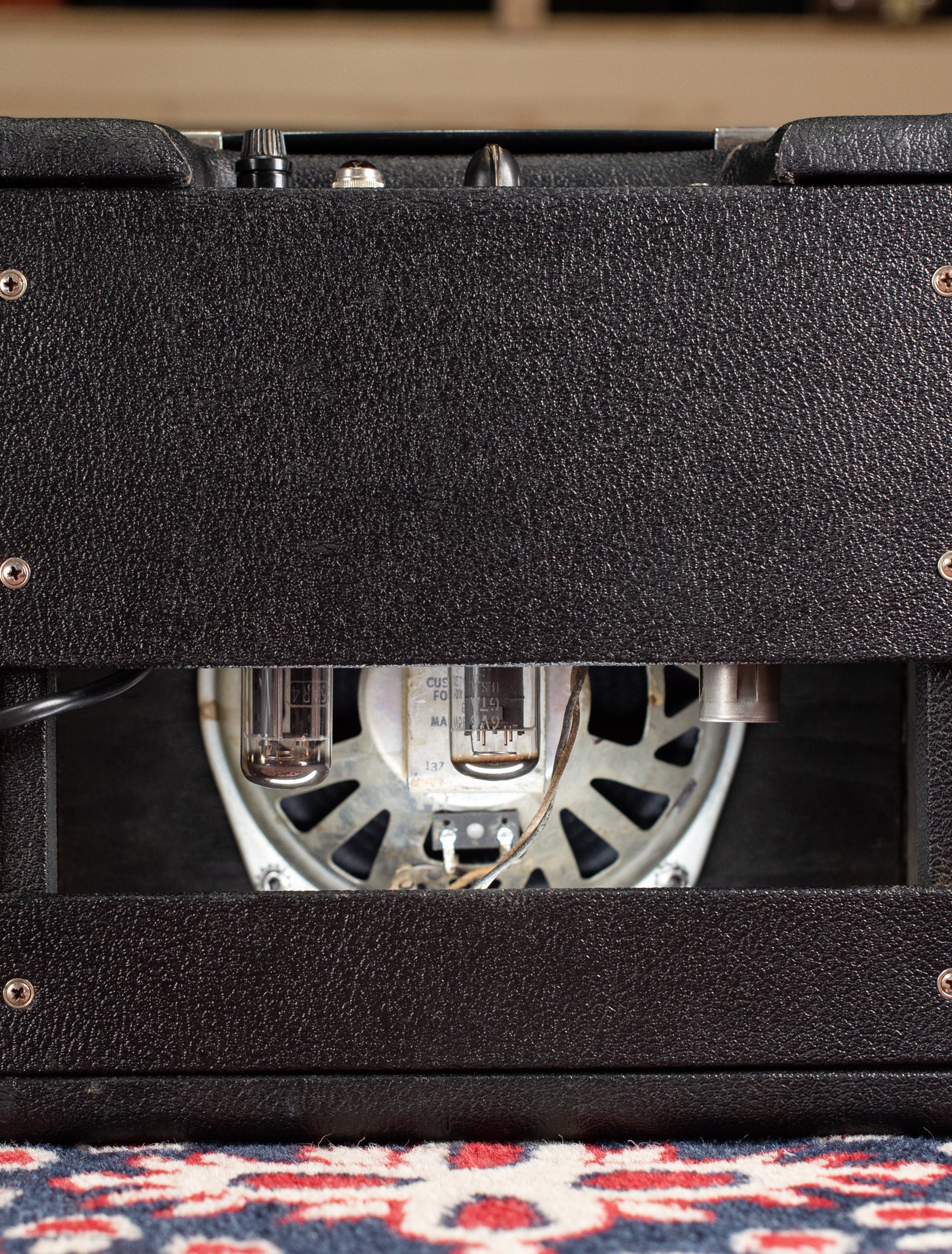 Black Tolex Champ amp 5F1