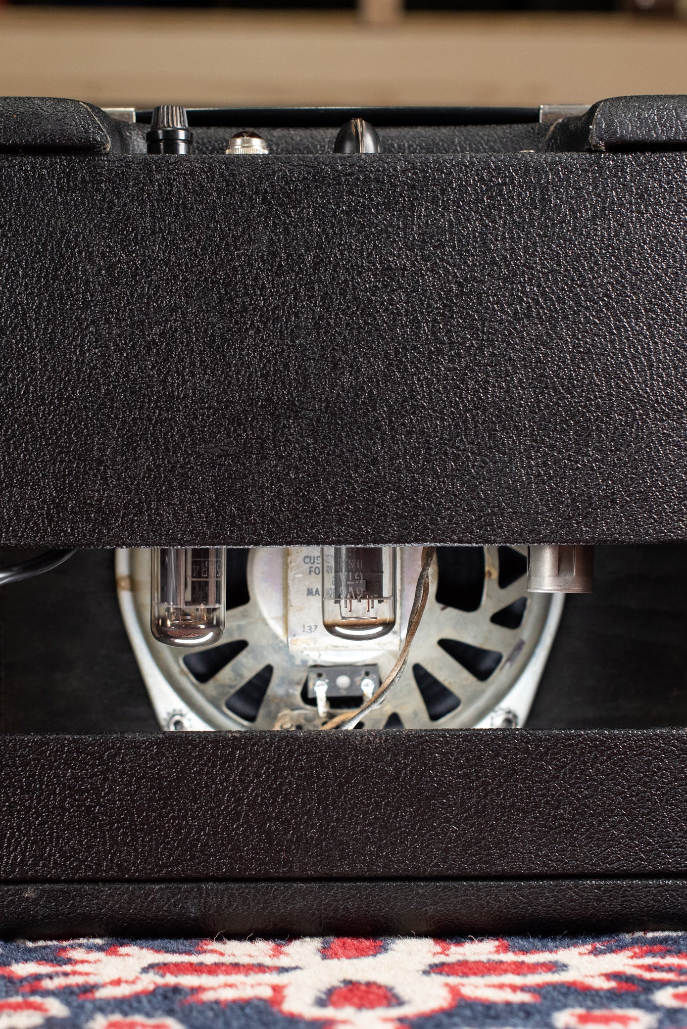 Black Tolex Champ amp 5F1