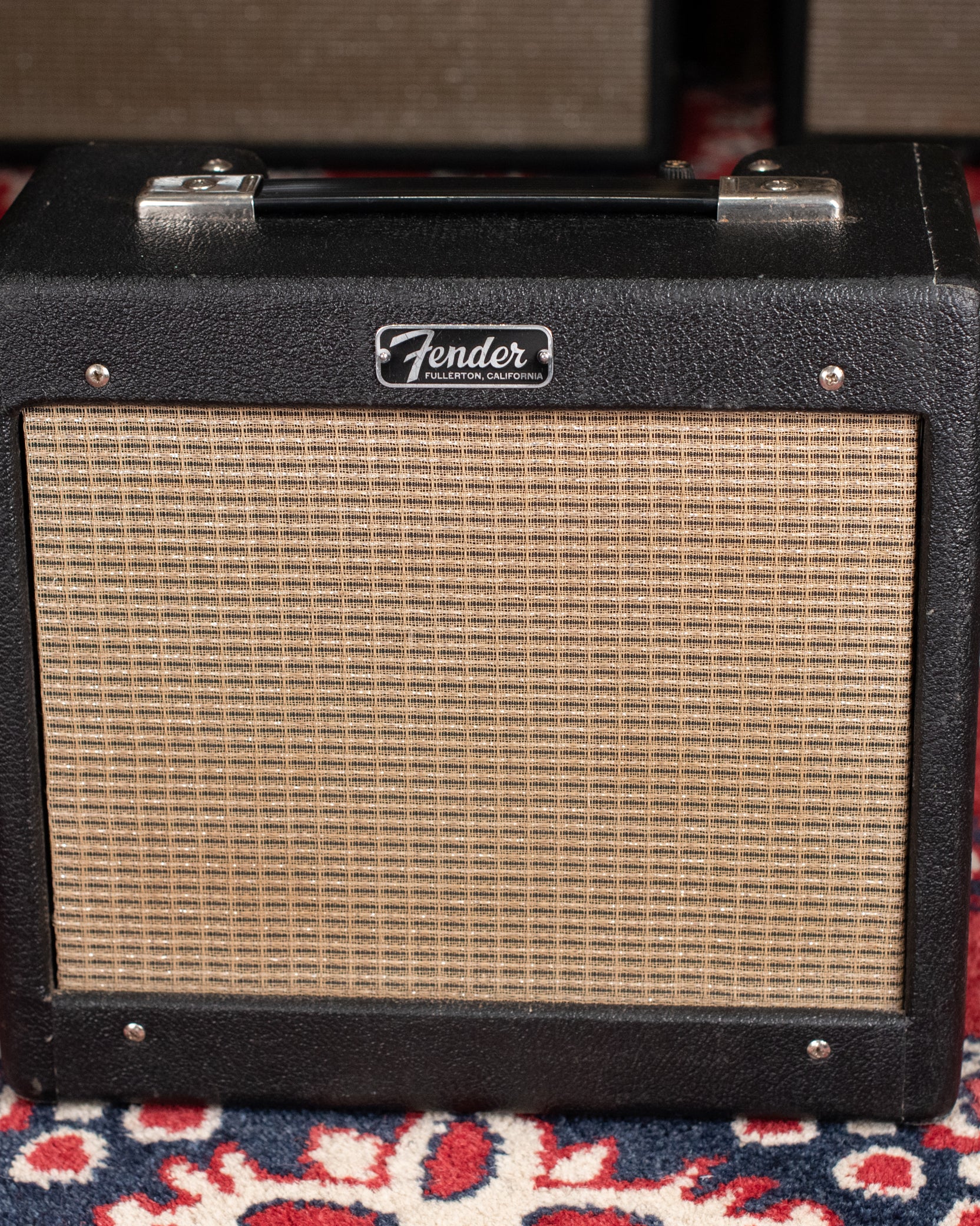 Fender Champ 5F1 transition cabinet, black Tolex