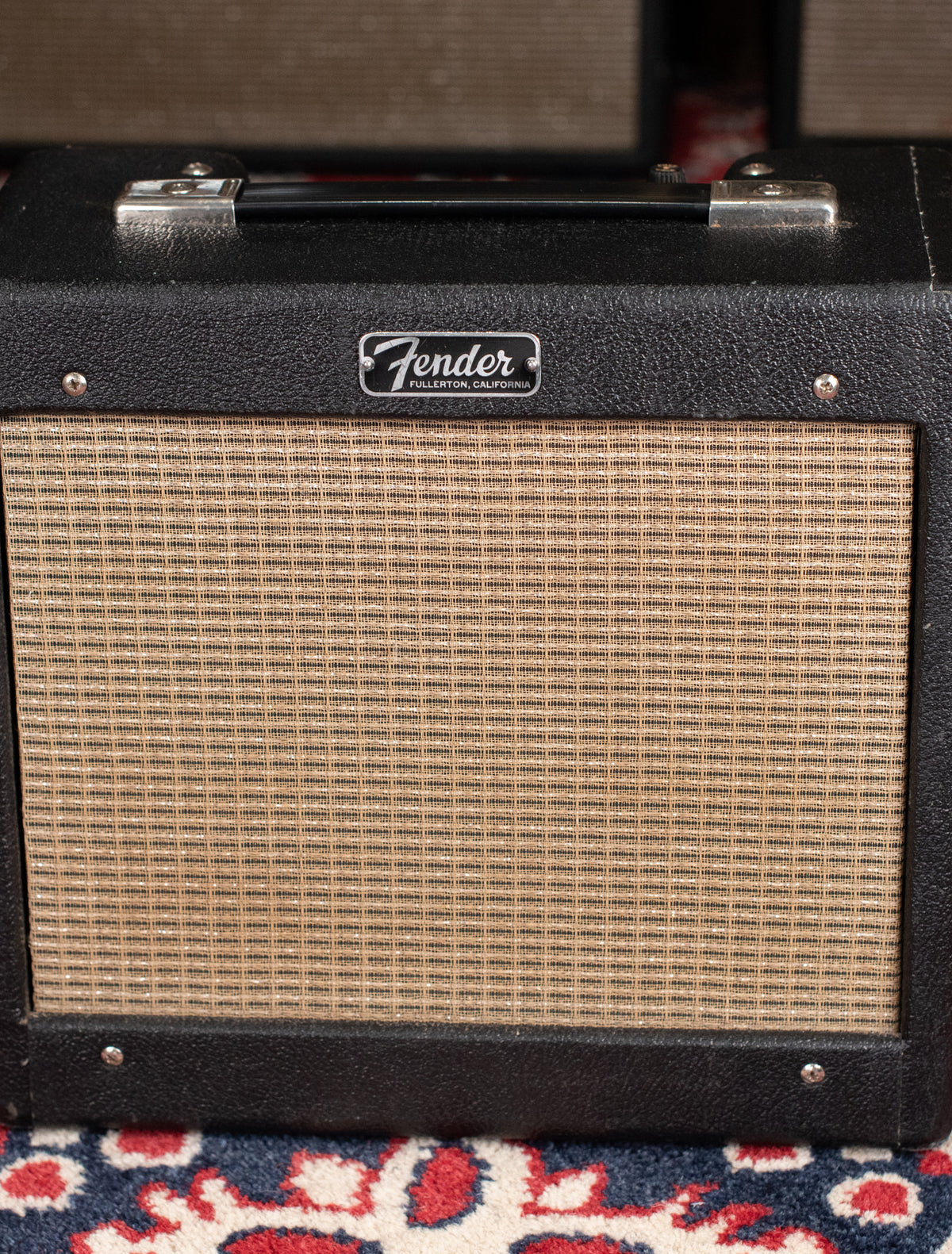 Fender Champ 5F1 transition cabinet, black Tolex