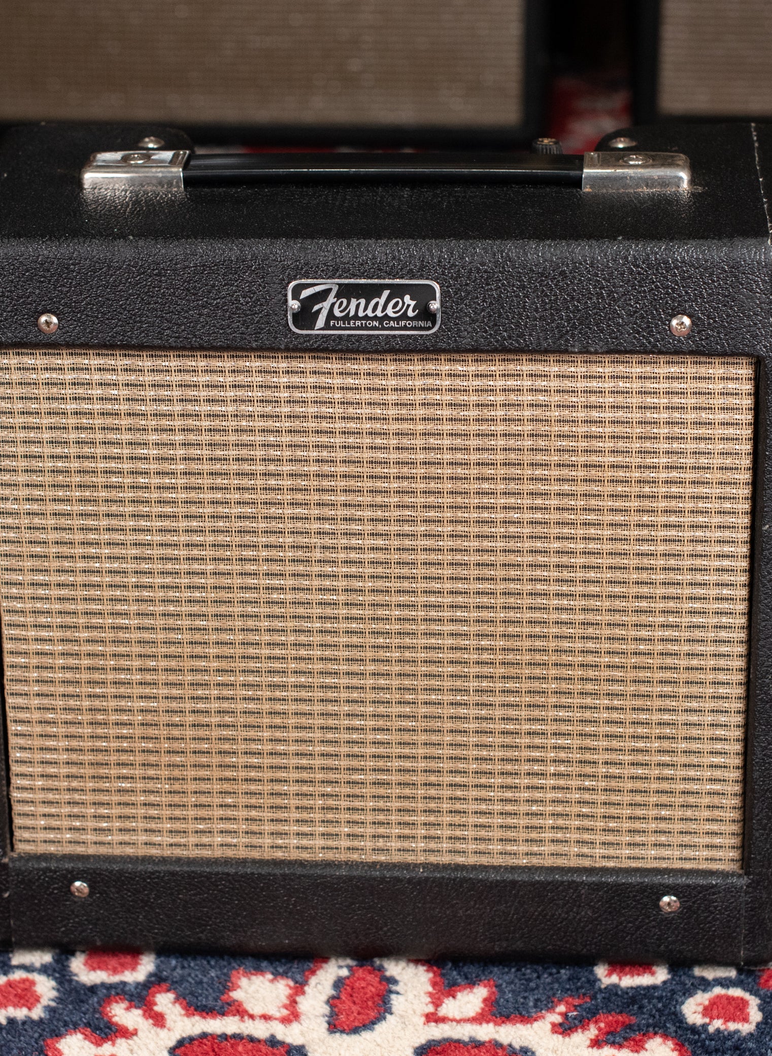 Fender Champ 5F1 transition cabinet, black Tolex