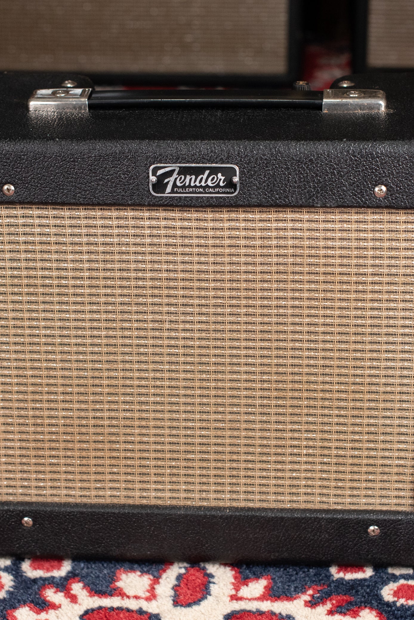 Fender Champ 5F1 transition cabinet, black Tolex