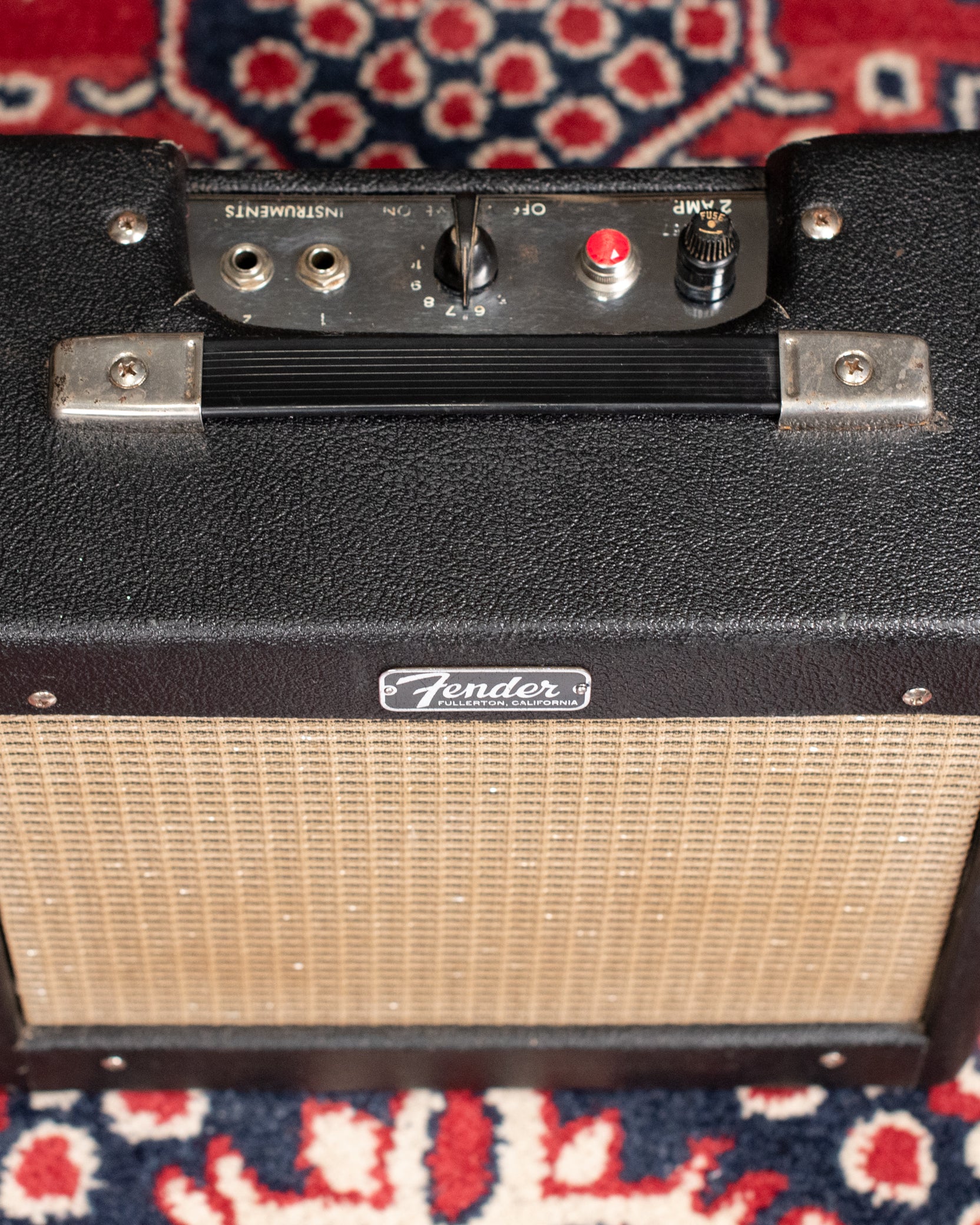 Vintage Fender guitar amplifier