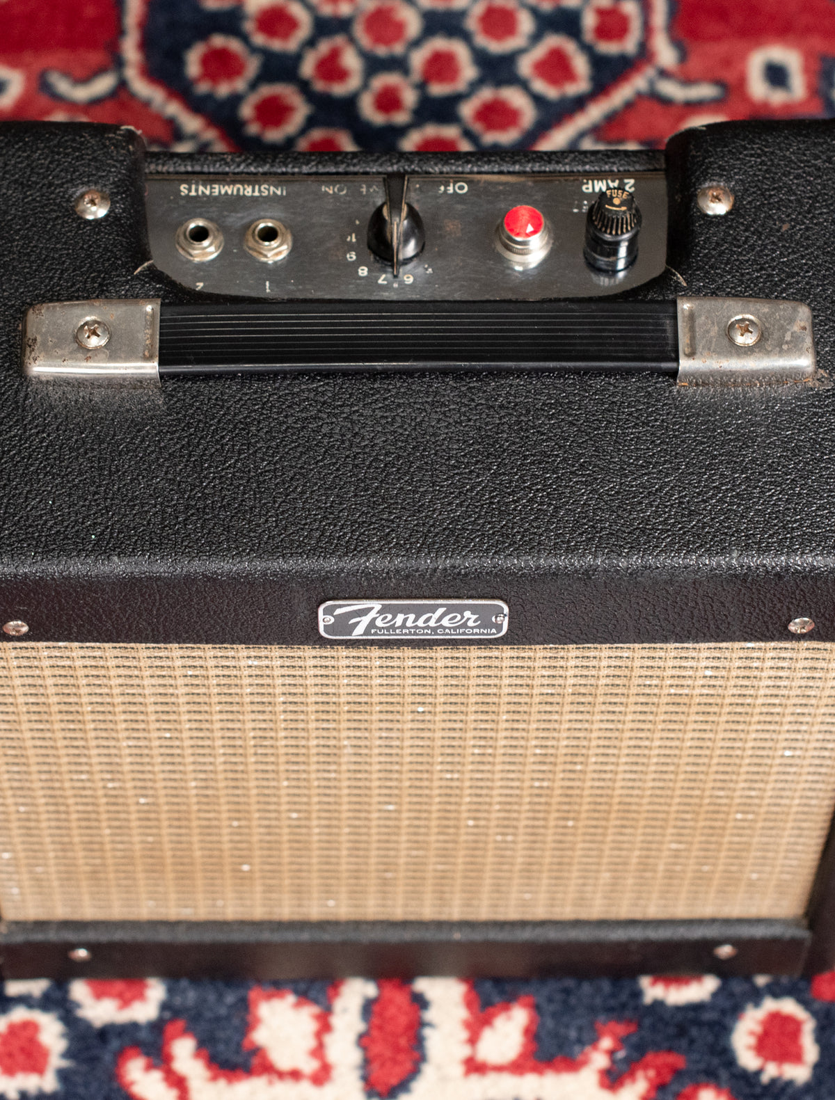Vintage Fender guitar amplifier