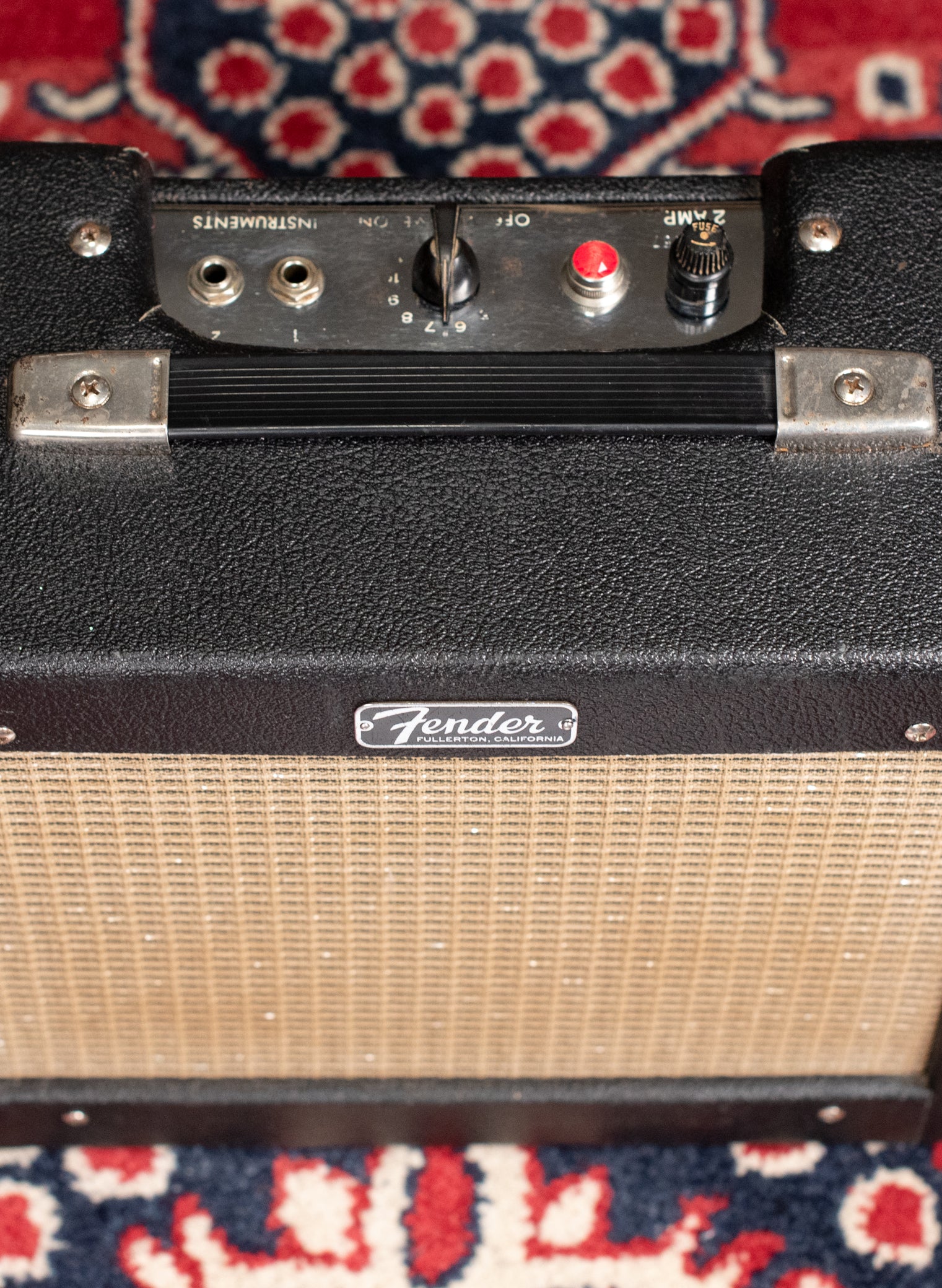 Vintage Fender guitar amplifier