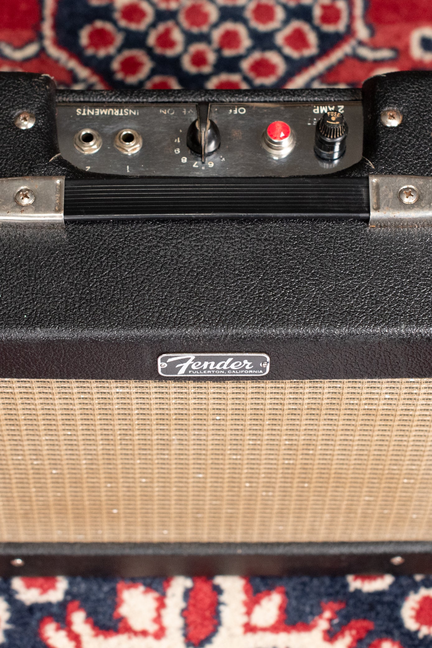 Vintage Fender guitar amplifier