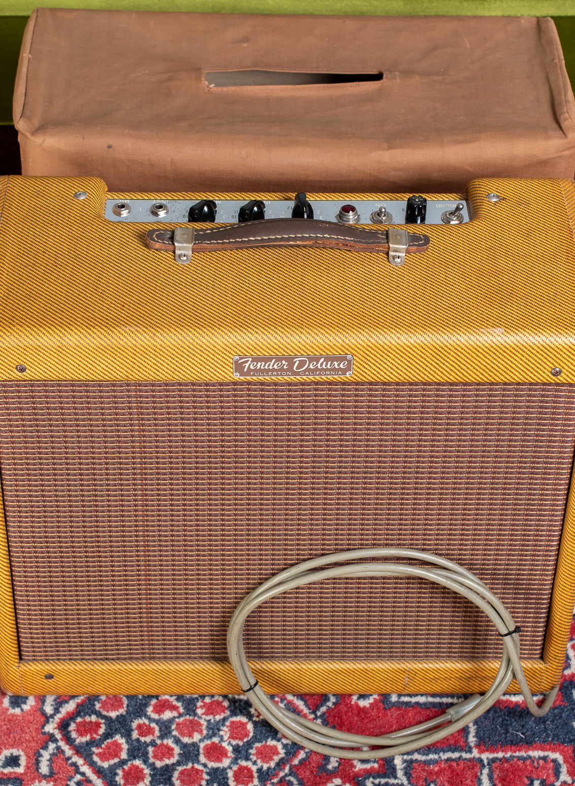 1959 Fender Deluxe Amp tweed
