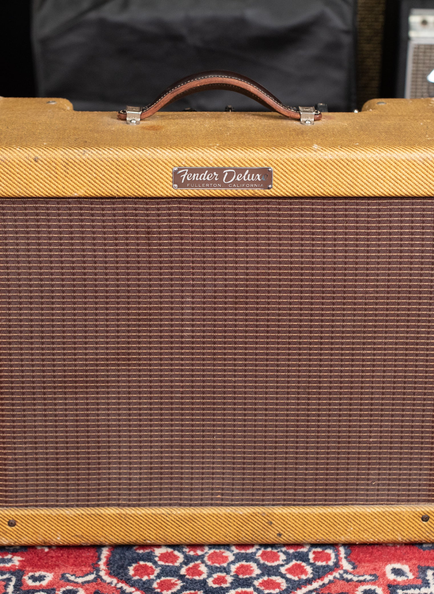 1959 Fender Deluxe Amp Tweed Narrow Panel 5E3