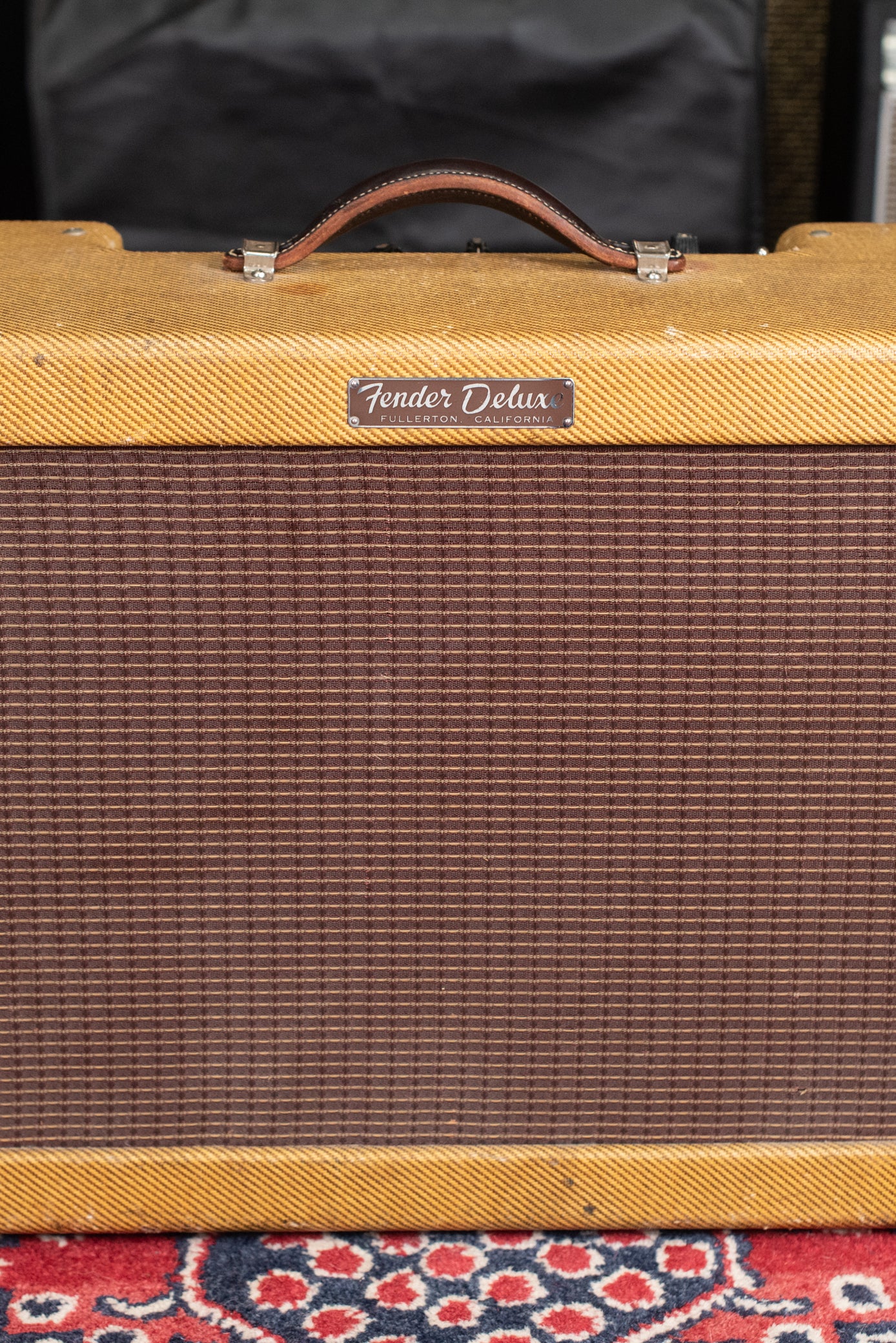1959 Fender Deluxe Amp Tweed Narrow Panel 5E3
