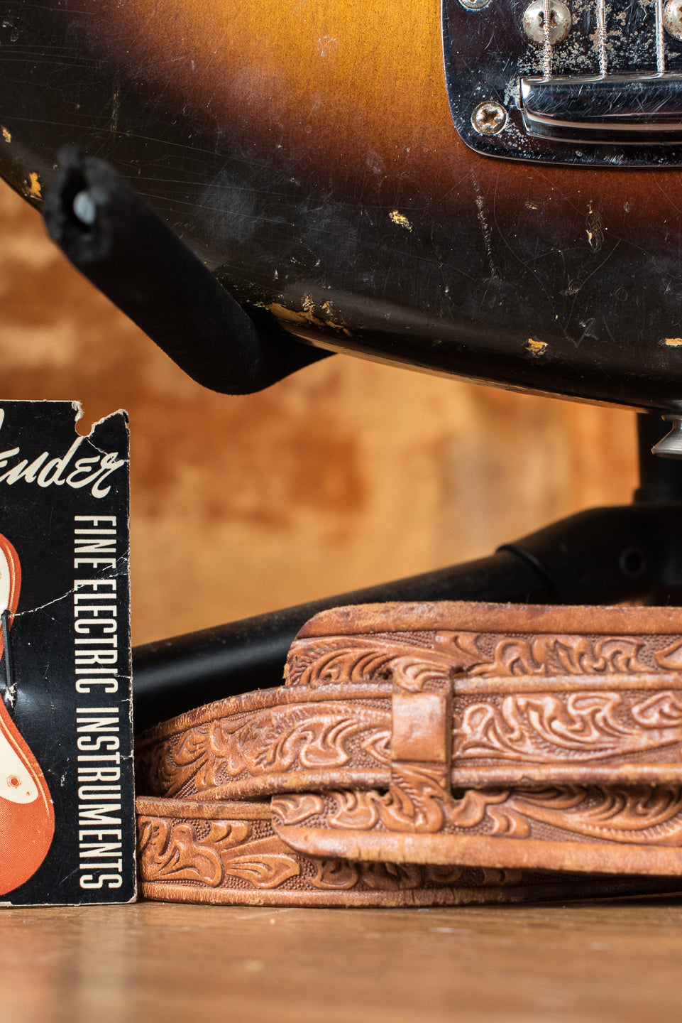 1960 Fender Jazzmaster Sunburst, original hang tag